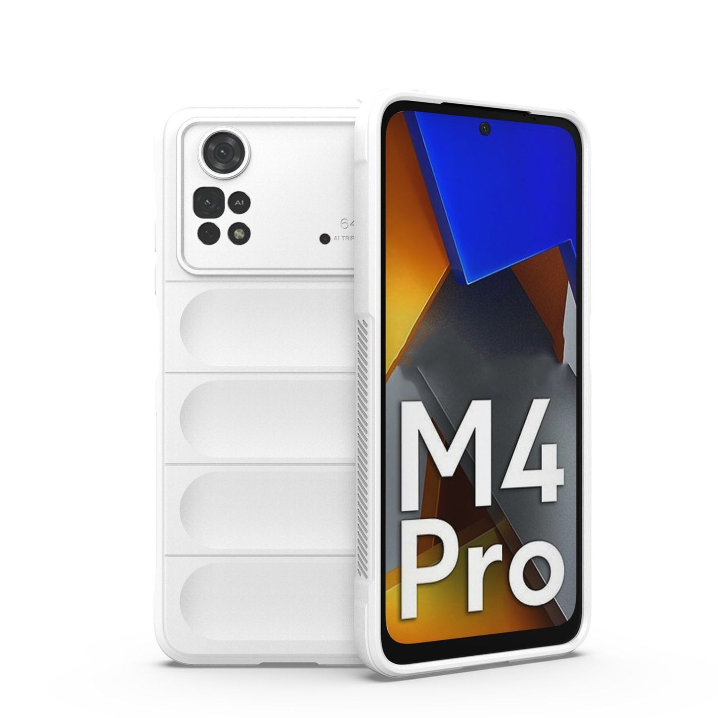 Xiaomi Poco M4 Pro 4G Magic Shield TPU + Flannel Protective Phone Case Cover, Shockproof Scratch Resistant