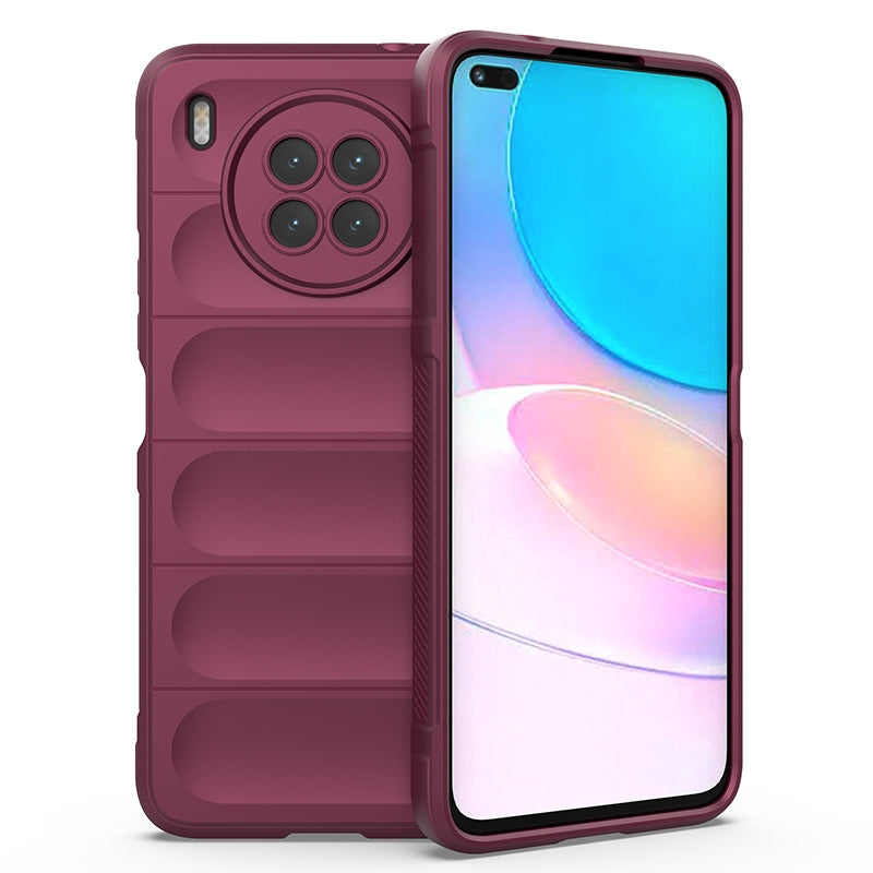 Huawei Nova 8i Shock Absorbent Magic Shield TPU + Flannel Phone Case, Featuring Ridged Drop Protection, Bright Colours & Easy Access