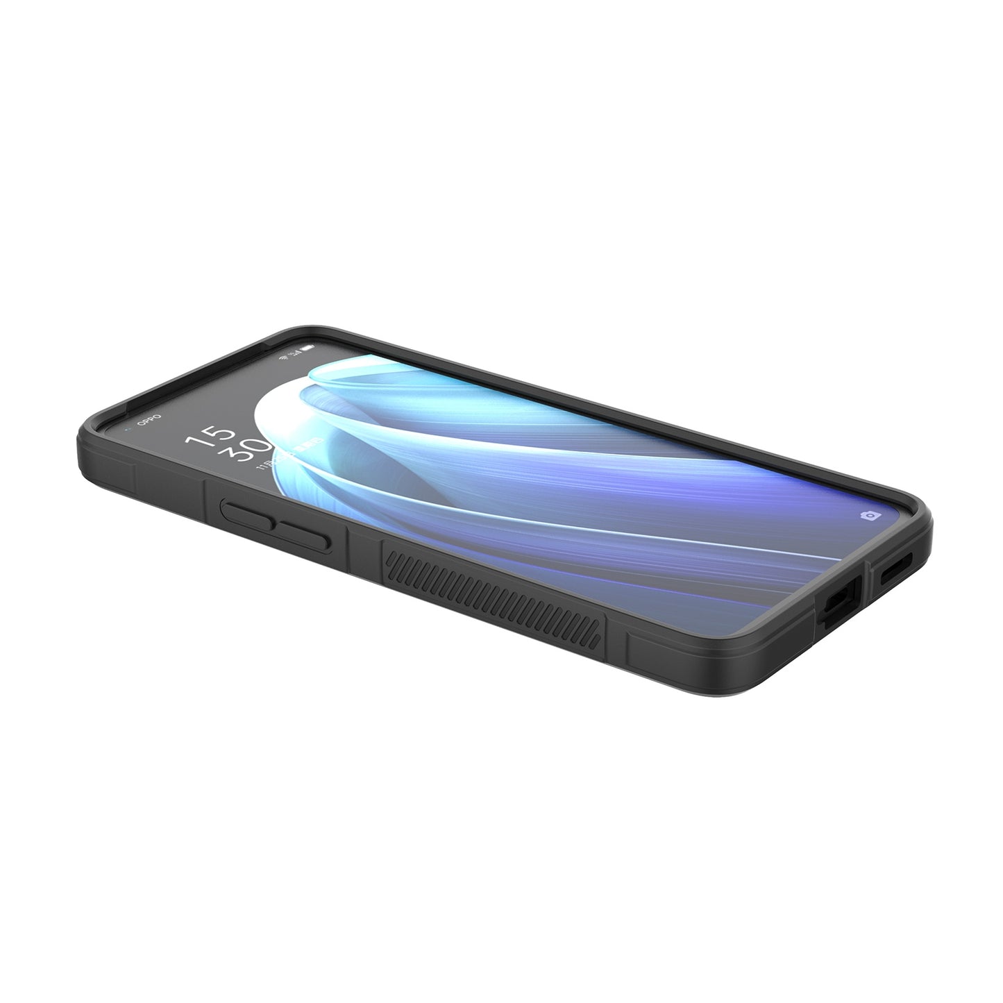 OPPO Reno7 Pro 5G Shock Absorbent Magic Shield TPU + Flannel Phone Case, Featuring Ridged Drop Protection, Bright Colours & Easy Access