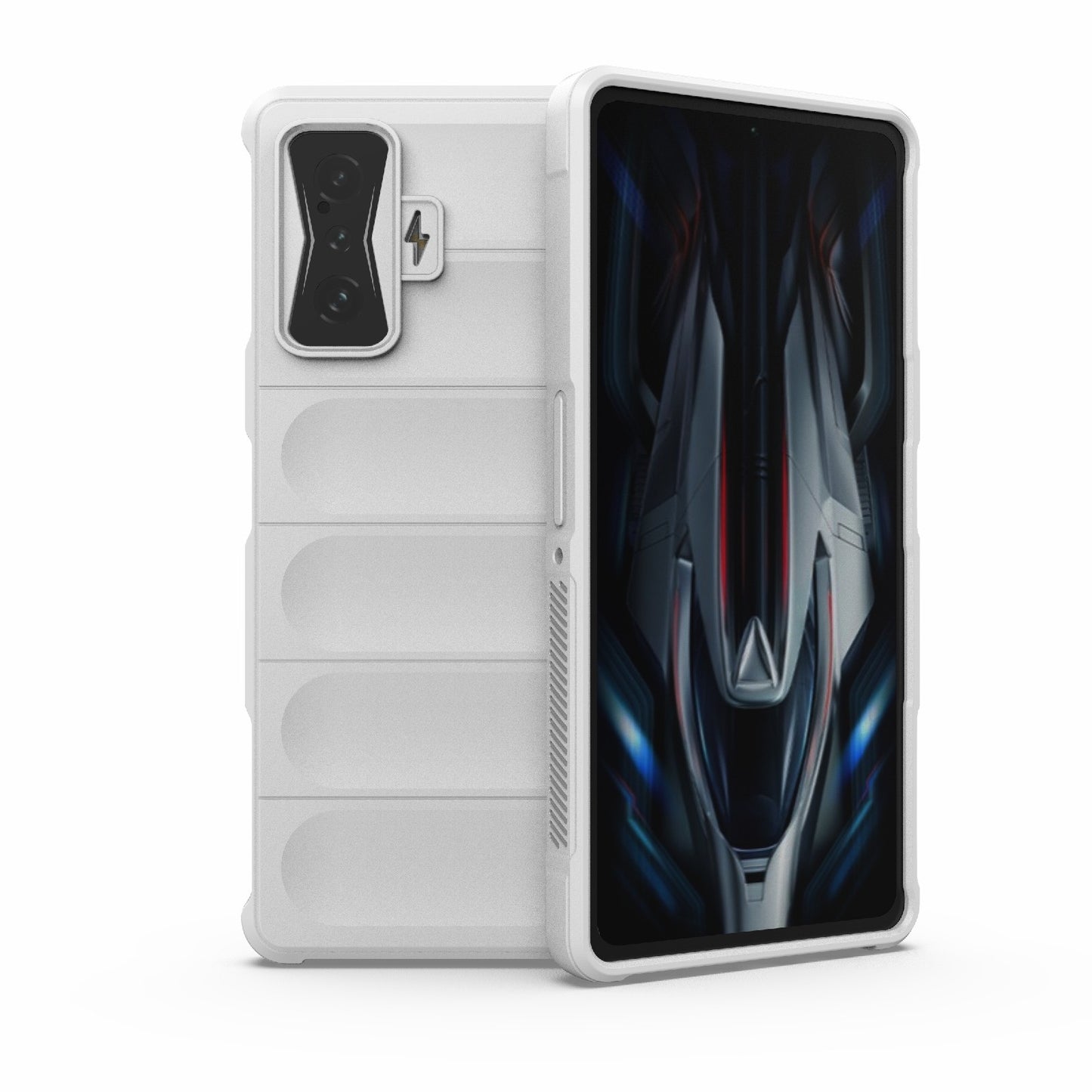 Xiaomi Redmi K50 Gaming Magic Shield TPU + Flannel Protective Phone Case Cover, Shockproof Scratch Resistant