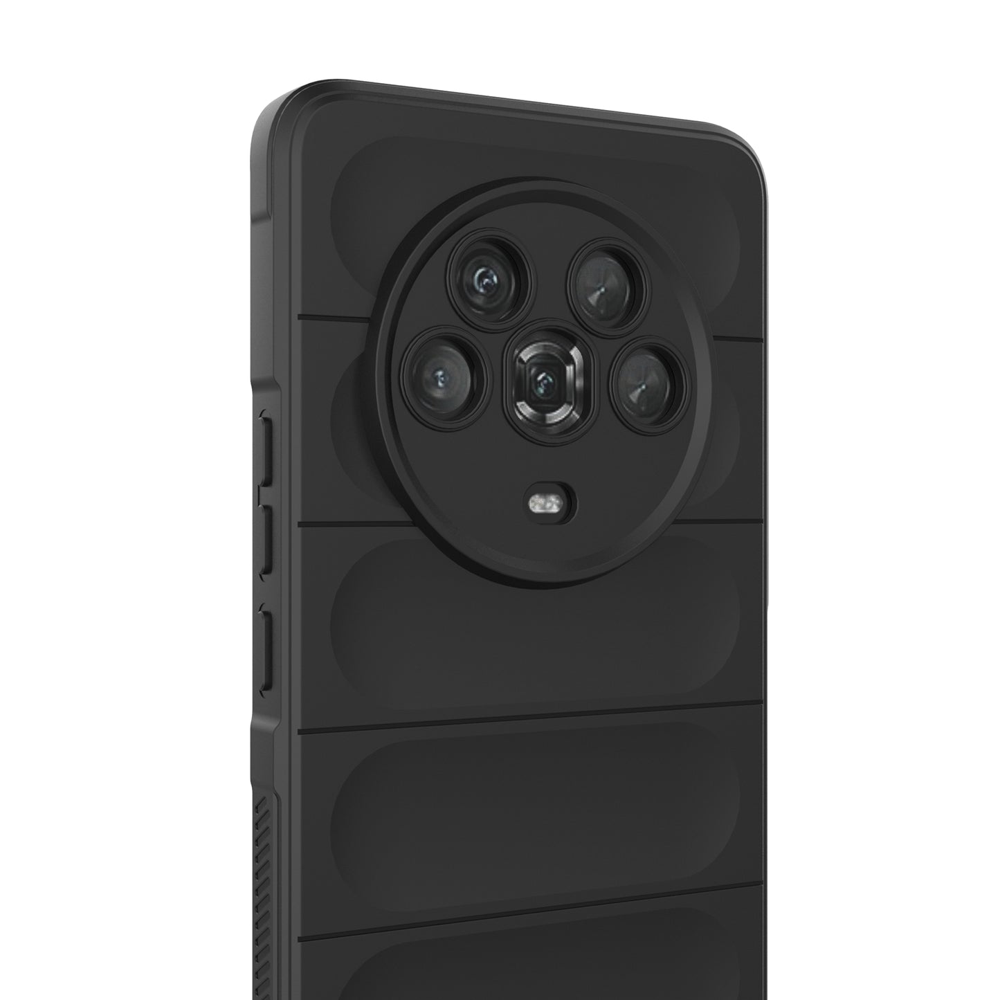 Honor Magic4 Magic Shield TPU + Flannel Protective Phone Case Cover, Shockproof Scratch Resistant