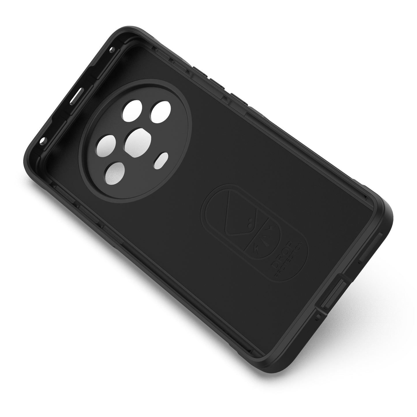 Honor Magic4 Shock Absorbent Magic Shield TPU + Flannel Phone Case, Featuring Ridged Drop Protection, Bright Colours & Easy Access