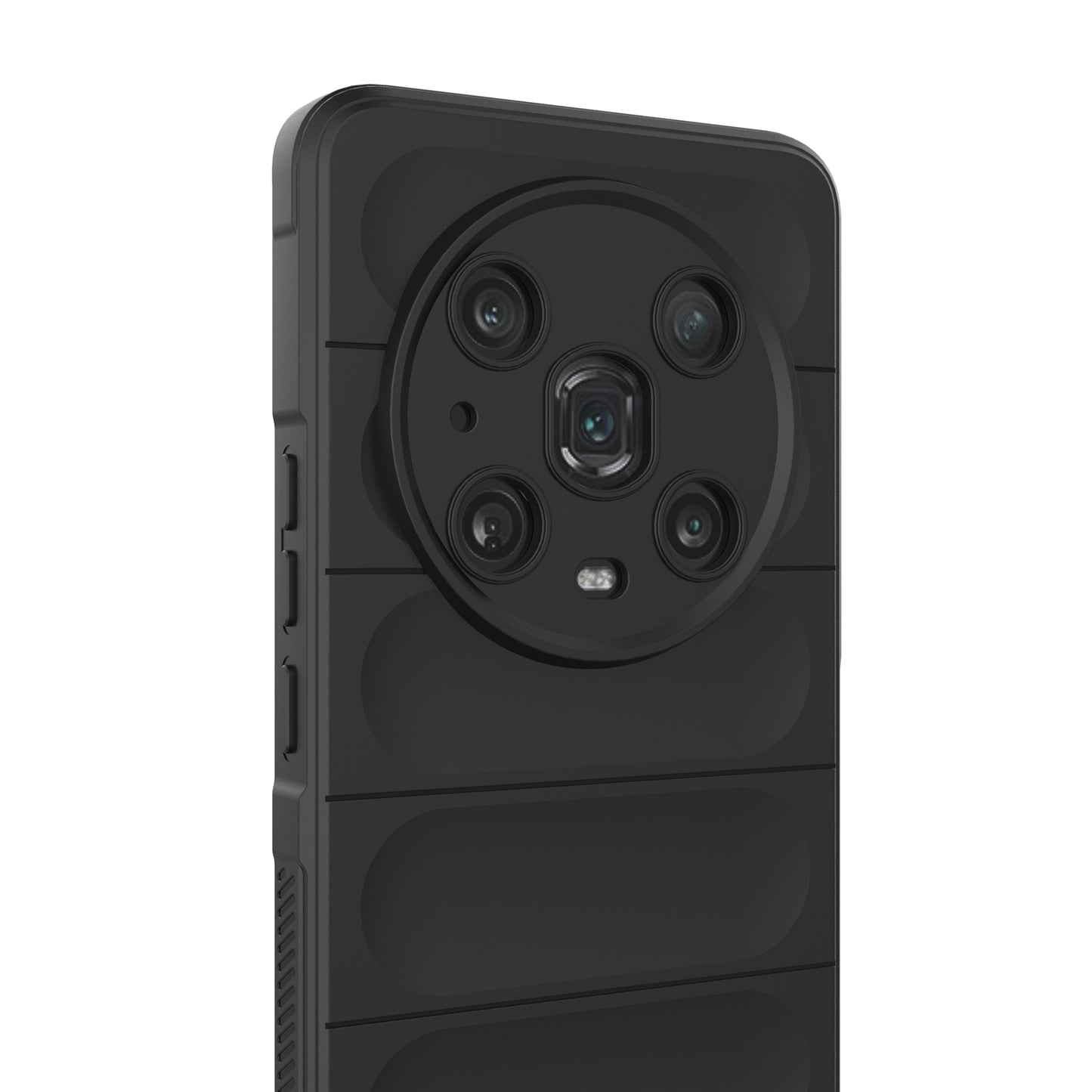 Honor Magic4 Pro Magic Shield TPU + Flannel Protective Phone Case Cover, Shockproof Scratch Resistant