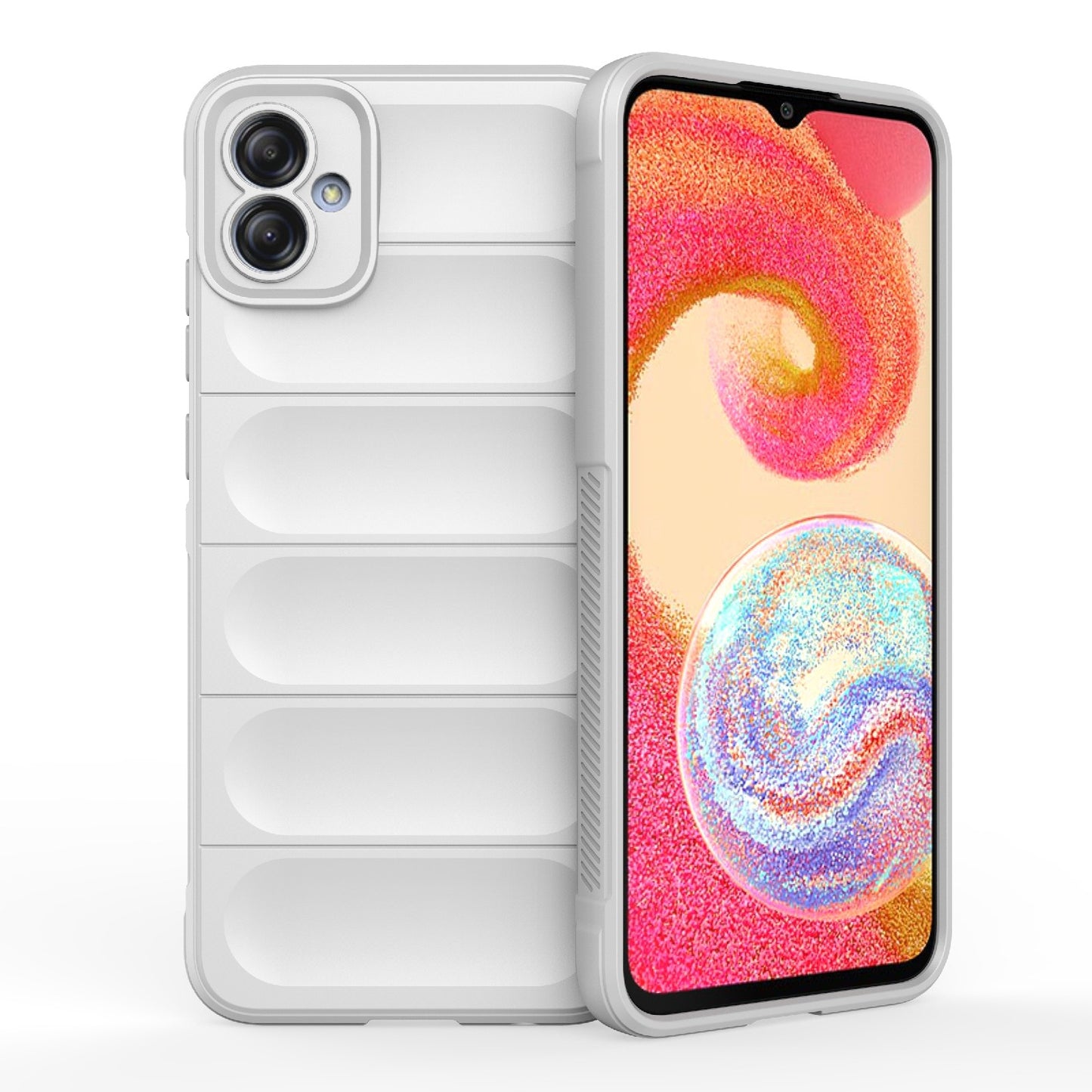 Samsung Galaxy A04e 4G Magic Shield TPU + Flannel Protective Phone Case Cover, Shockproof Scratch Resistant