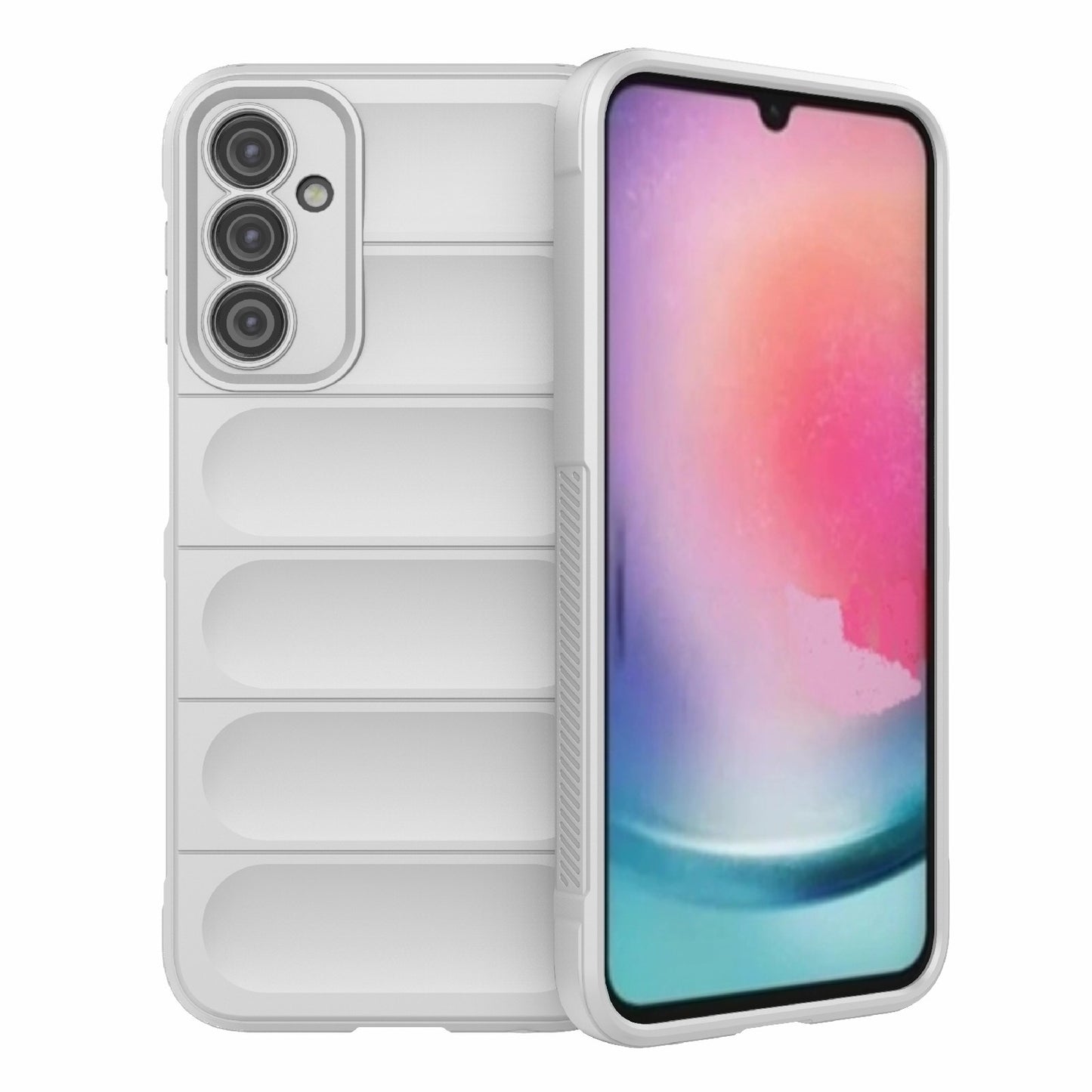 Samsung Galaxy A24 5G Magic Shield TPU + Flannel Protective Phone Case Cover, Shockproof Scratch Resistant
