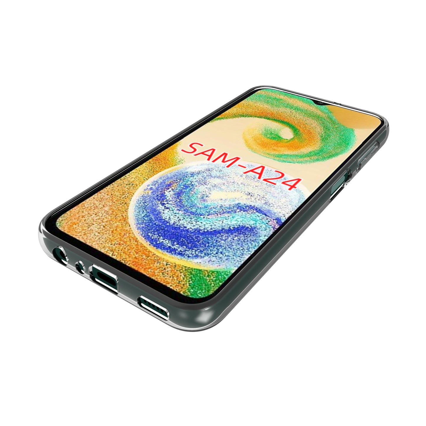 Samsung Galaxy A24 4G Waterproof Texture TPU Protective Phone Case Shockproof Cover