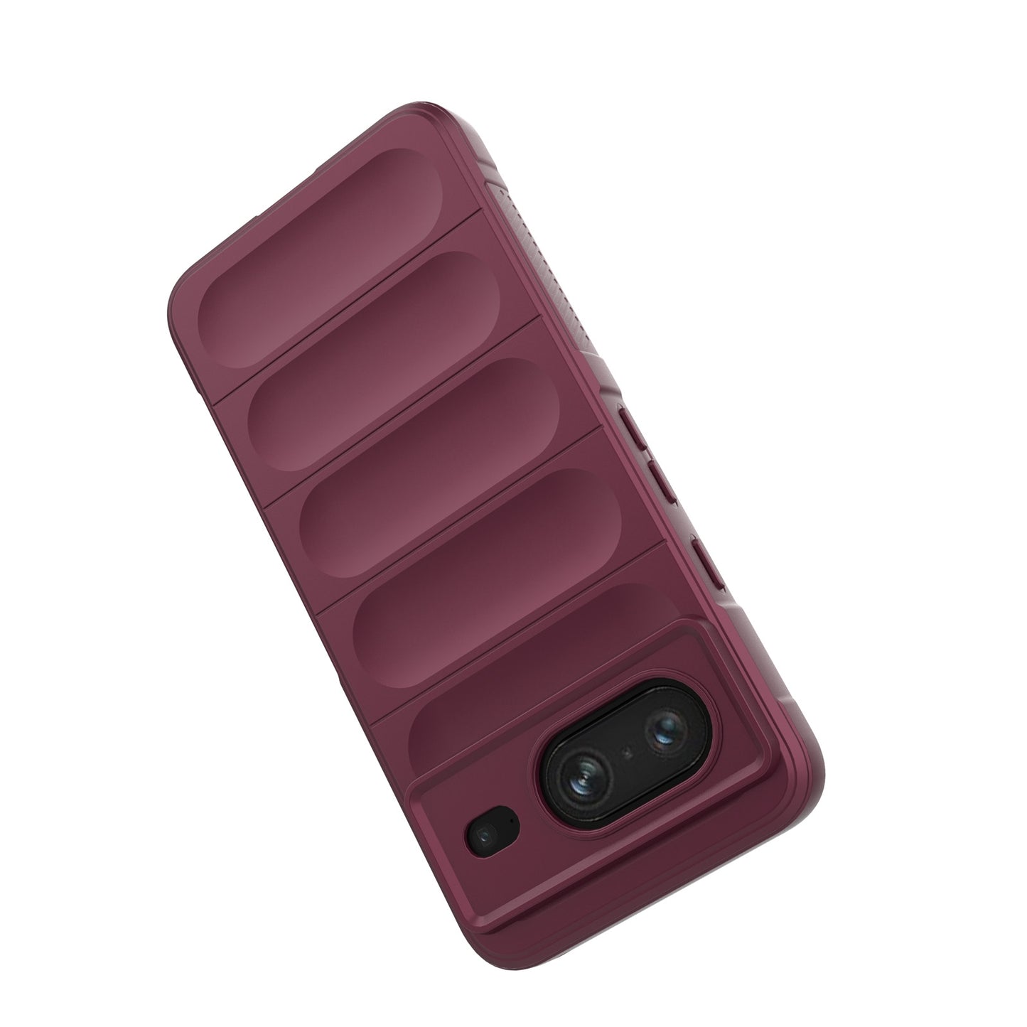 Google Pixel 8 5G Shock Absorbent Magic Shield TPU + Flannel Phone Case, Featuring Ridged Drop Protection, Bright Colours & Easy Access