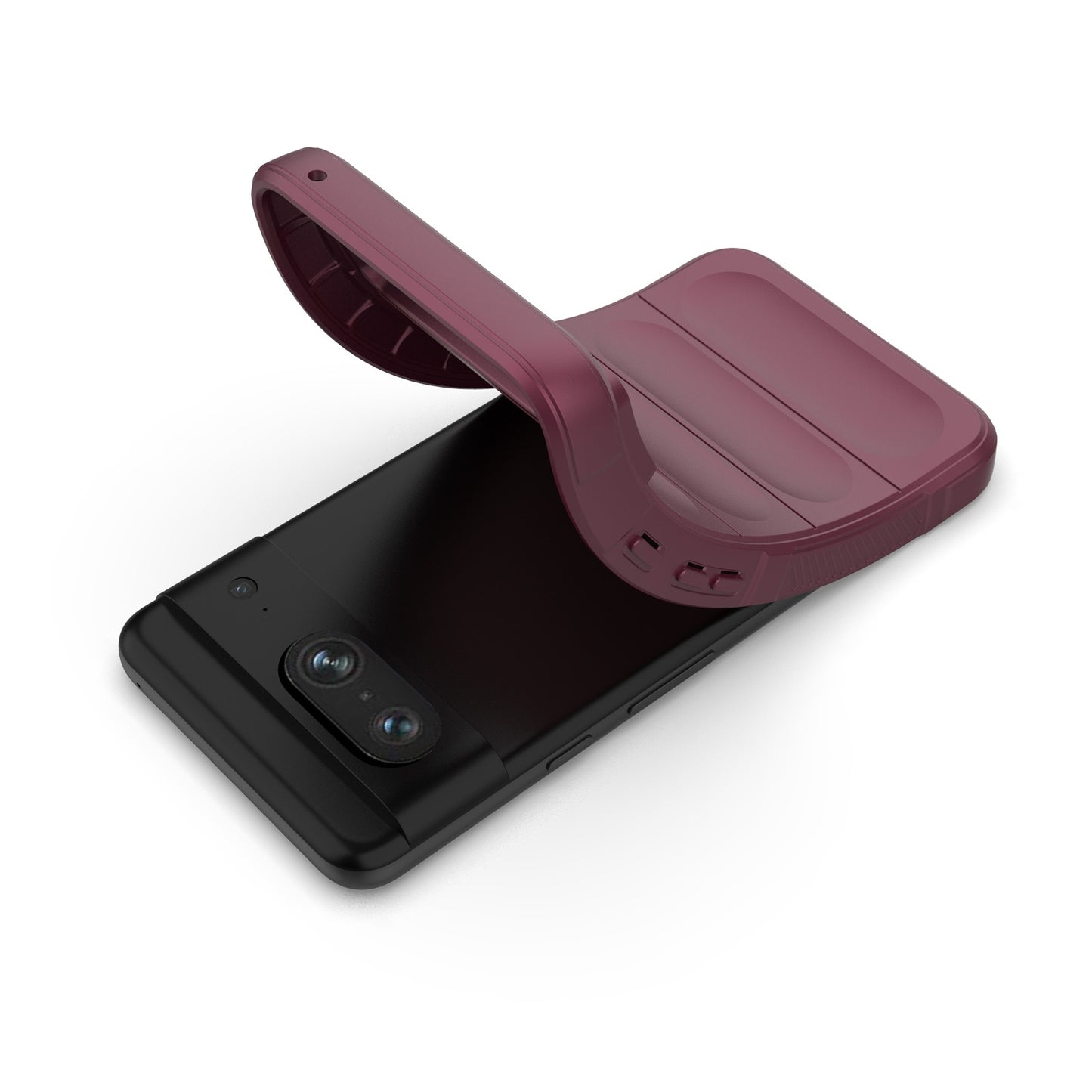 Google Pixel 8 5G Shock Absorbent Magic Shield TPU + Flannel Phone Case, Featuring Ridged Drop Protection, Bright Colours & Easy Access