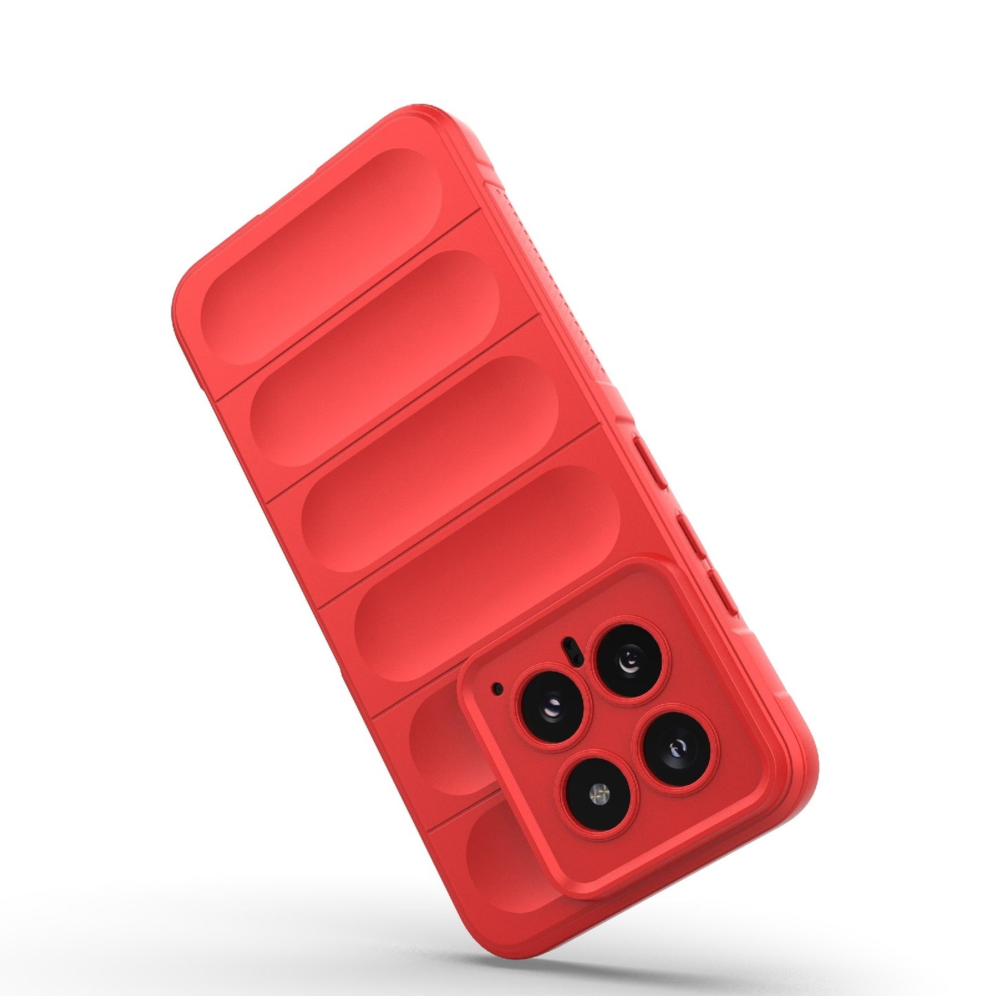 Xiaomi 14 5G Magic Shield TPU + Flannel Protective Phone Case Cover, Shockproof Scratch Resistant