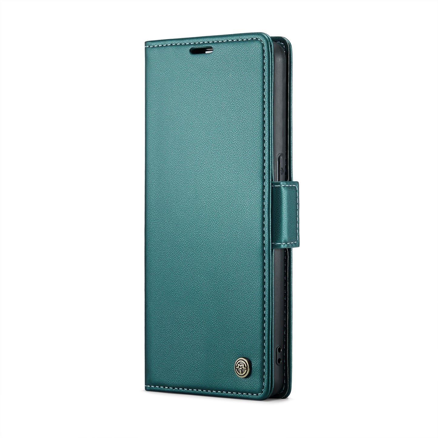OPPO Reno8 5G Global Litchi Texture RFID Anti-theft Leather Phone Case with Butterfly Buckle, Stand & Card Wallet with TPU Shell