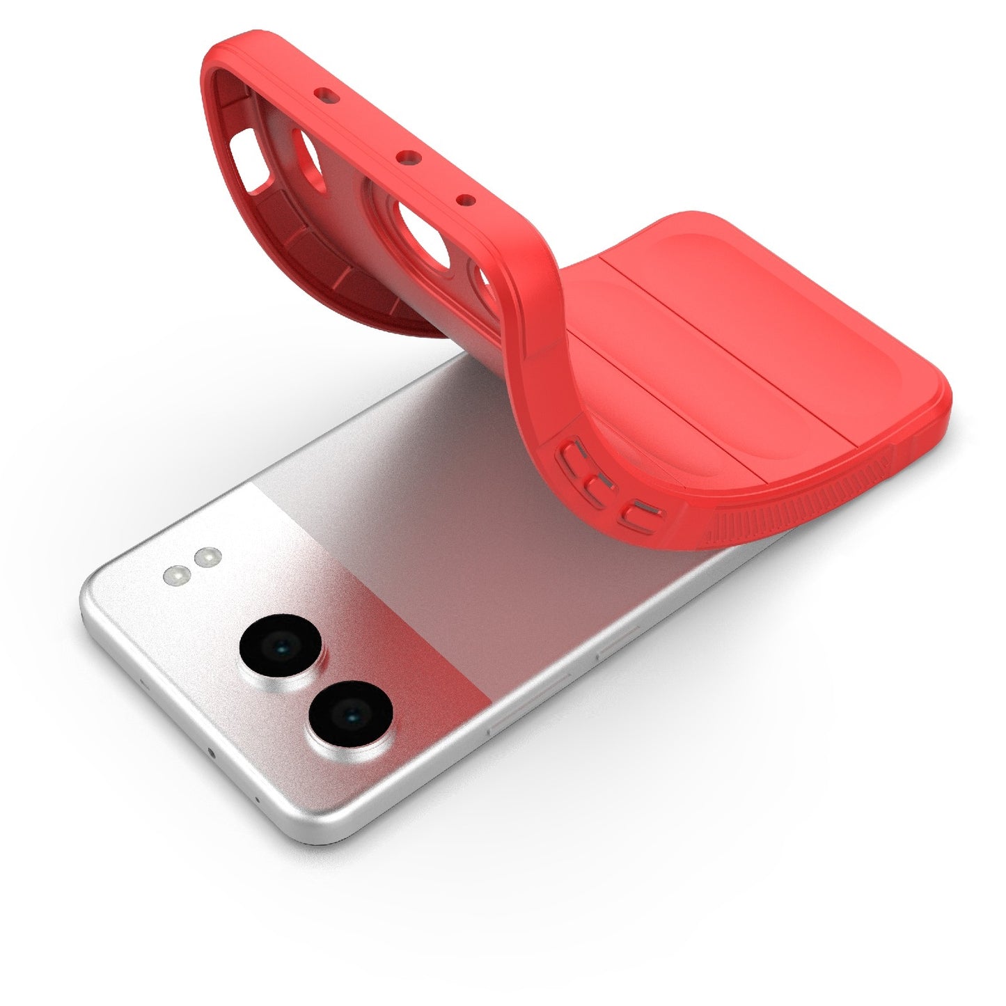 OnePlus Nord 4 5G Global Shock Absorbent Magic Shield TPU + Flannel Phone Case, Featuring Ridged Drop Protection, Bright Colours & Easy Access