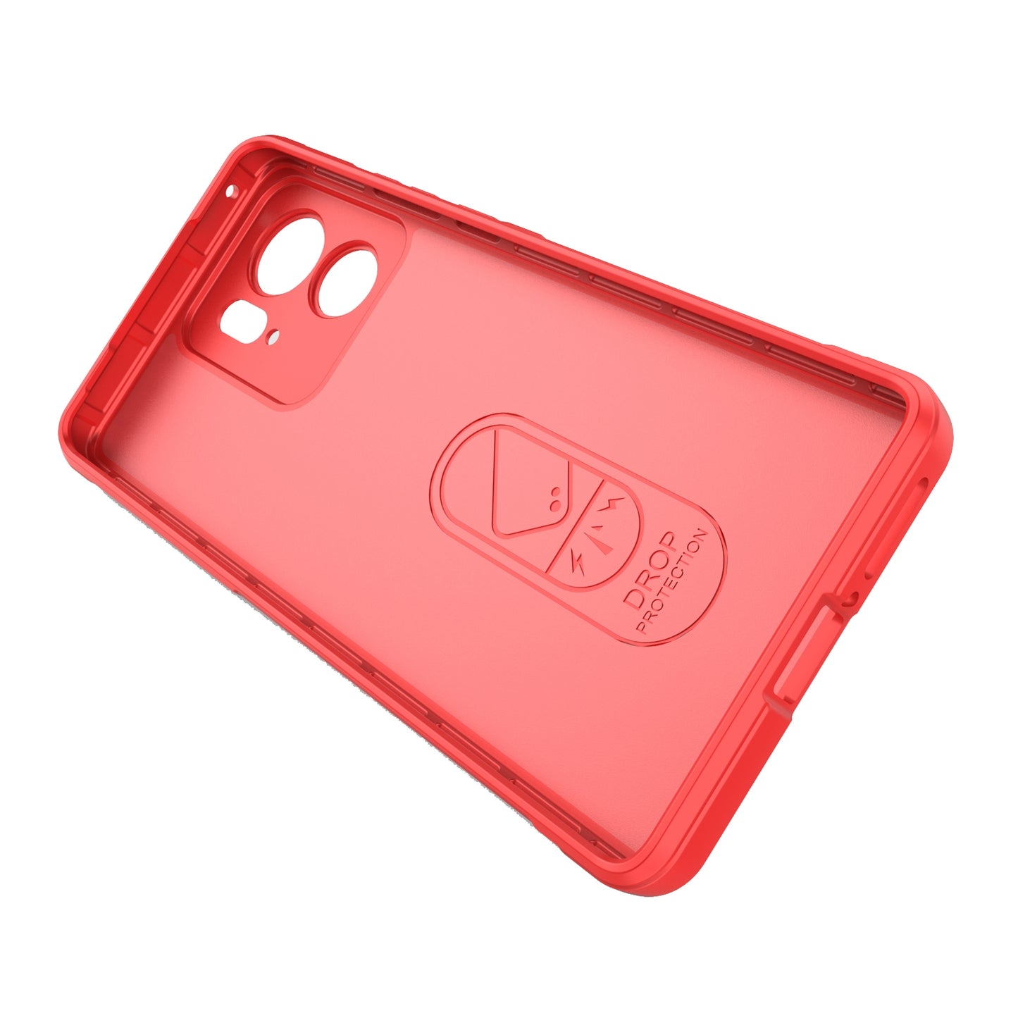 Motorola Edge 40 5G Magic Shield TPU + Flannel Protective Phone Case Cover, Shockproof Scratch Resistant