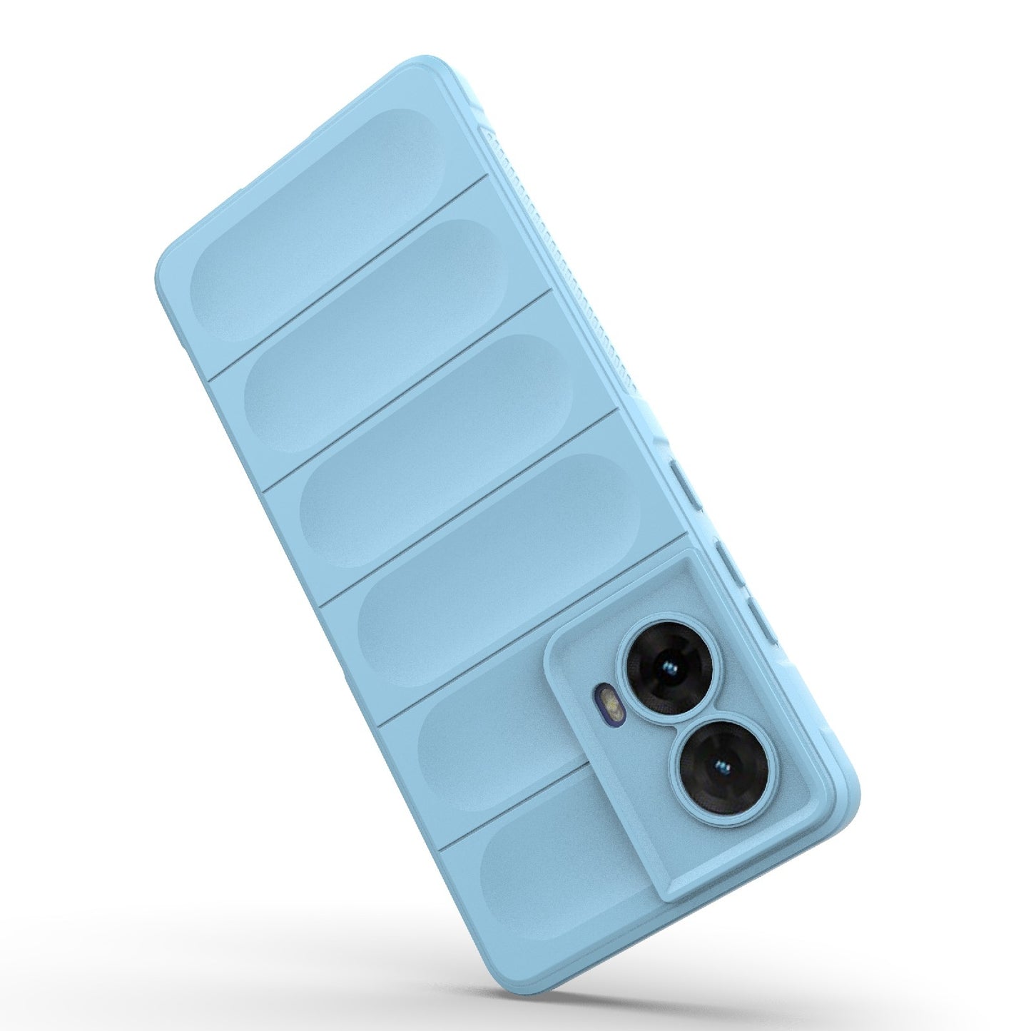 Motorola Moto G85 5G Magic Shield TPU + Flannel Protective Phone Case Cover, Shockproof Scratch Resistant