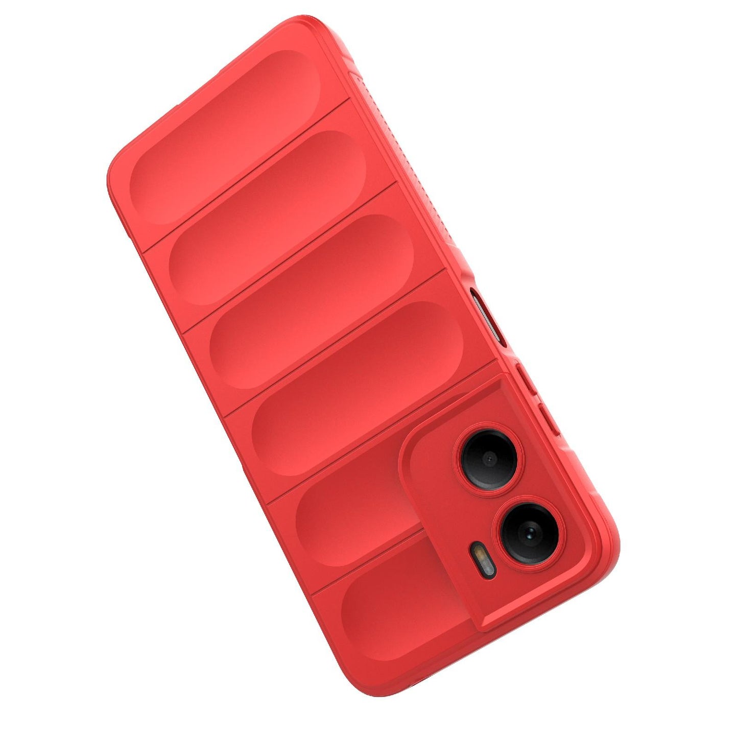 Motorola E15 Magic Shield TPU + Flannel Protective Phone Case Cover, Shockproof Scratch Resistant