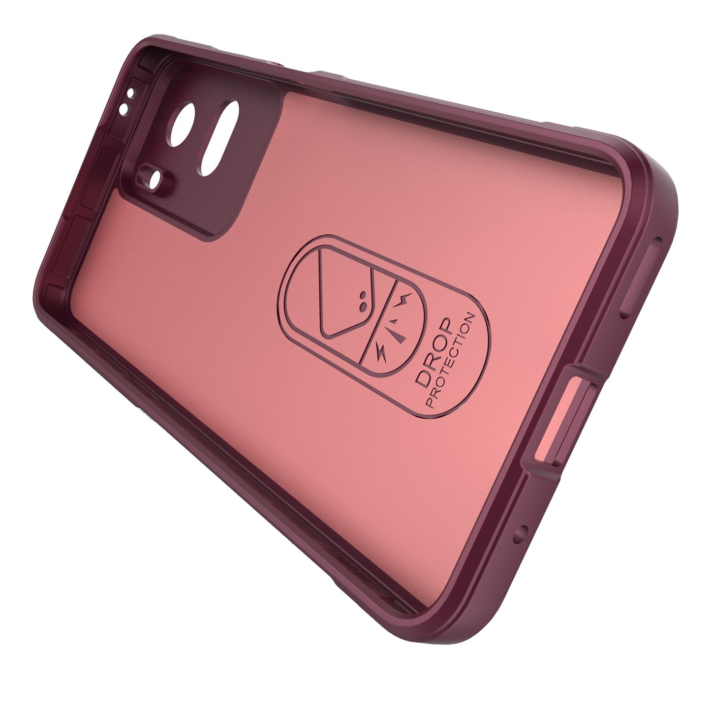 Honor 90 Lite Magic Shield TPU + Flannel Protective Phone Case Cover, Shockproof Scratch Resistant