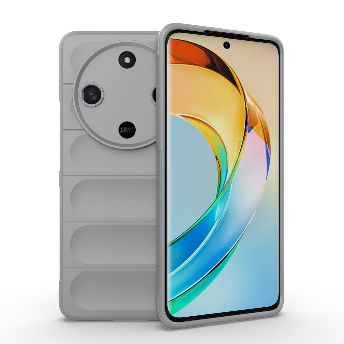 Honor X50 5G Global Shock Absorbent Magic Shield TPU + Flannel Phone Case, Featuring Ridged Drop Protection, Bright Colours & Easy Access