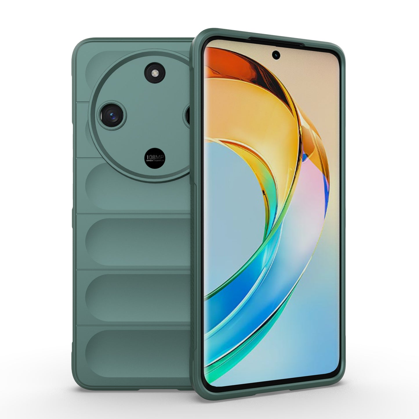 Honor X50 5G Global Shock Absorbent Magic Shield TPU + Flannel Phone Case, Featuring Ridged Drop Protection, Bright Colours & Easy Access