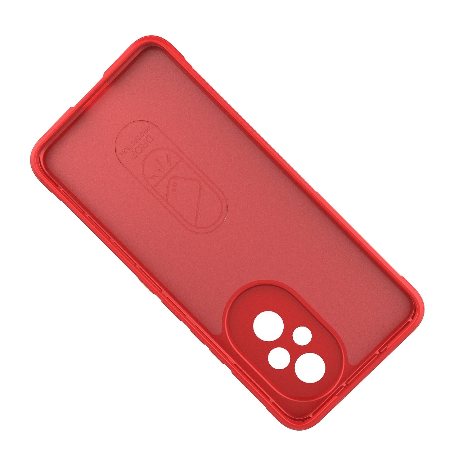 Honor 200 Magic Shield TPU + Flannel Protective Phone Case Cover, Shockproof Scratch Resistant