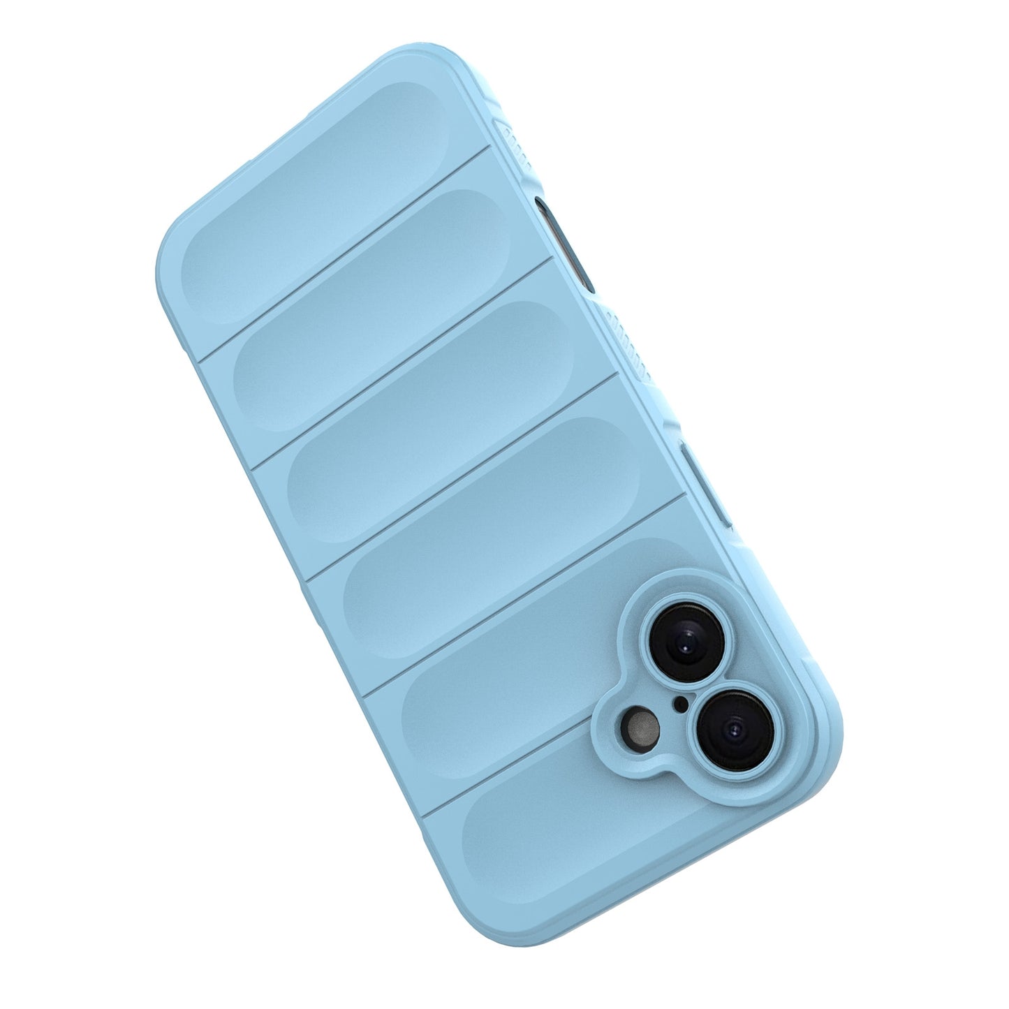 Apple iPhone 16 Plus Magic Shield TPU + Flannel Protective Phone Case Cover, Shockproof Scratch Resistant