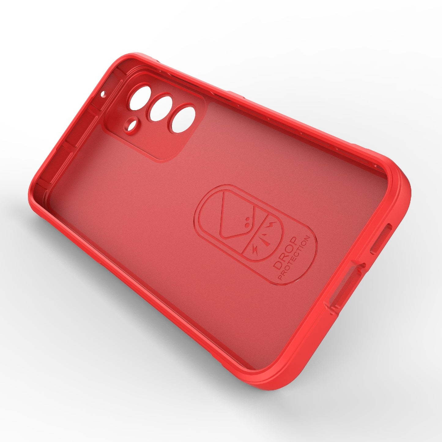 Samsung Galaxy S23 FE 5G Magic Shield TPU + Flannel Protective Phone Case Cover, Shockproof Scratch Resistant