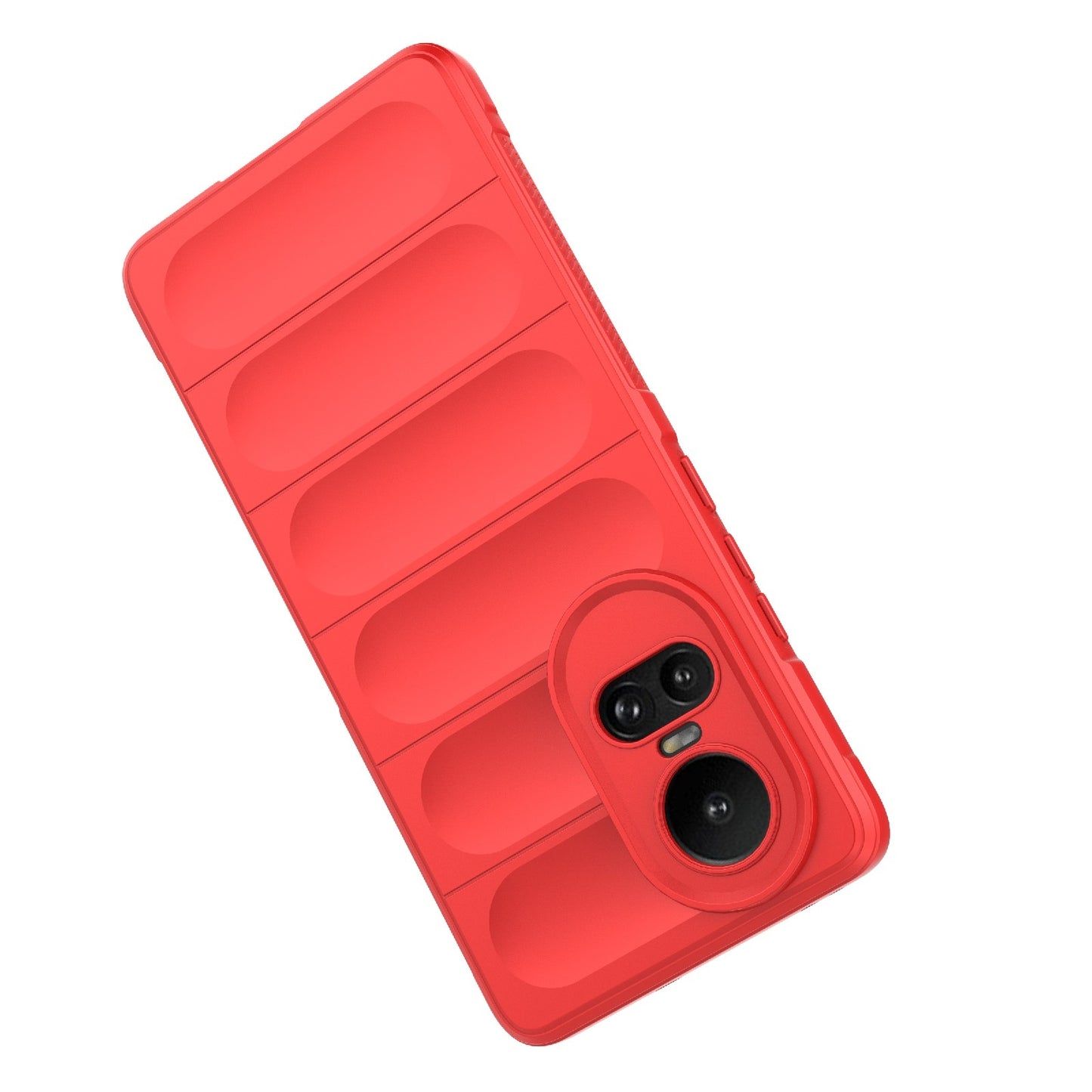 OPPO Reno10 5G Global Shock Absorbent Magic Shield TPU + Flannel Phone Case, Featuring Ridged Drop Protection, Bright Colours & Easy Access