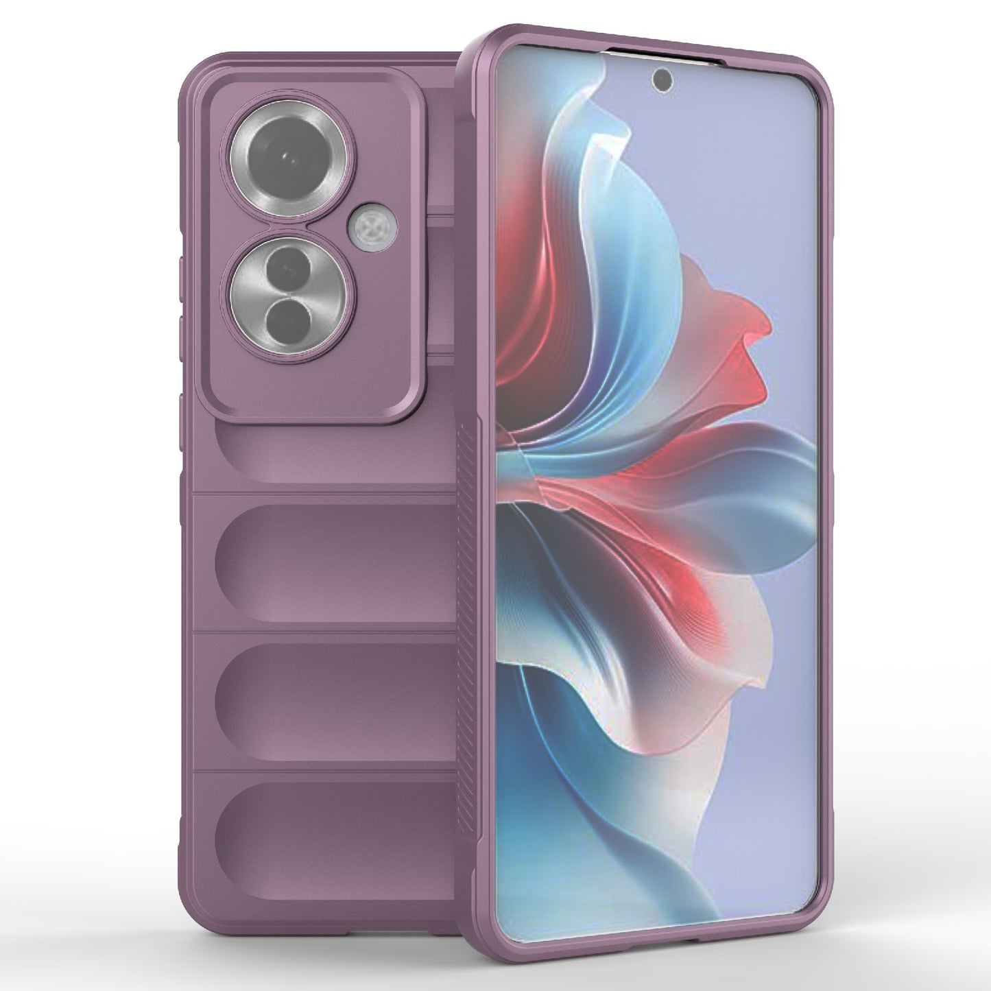 OPPO Reno11 F 5G Global Shock Absorbent Magic Shield TPU + Flannel Phone Case, Featuring Ridged Drop Protection, Bright Colours & Easy Access
