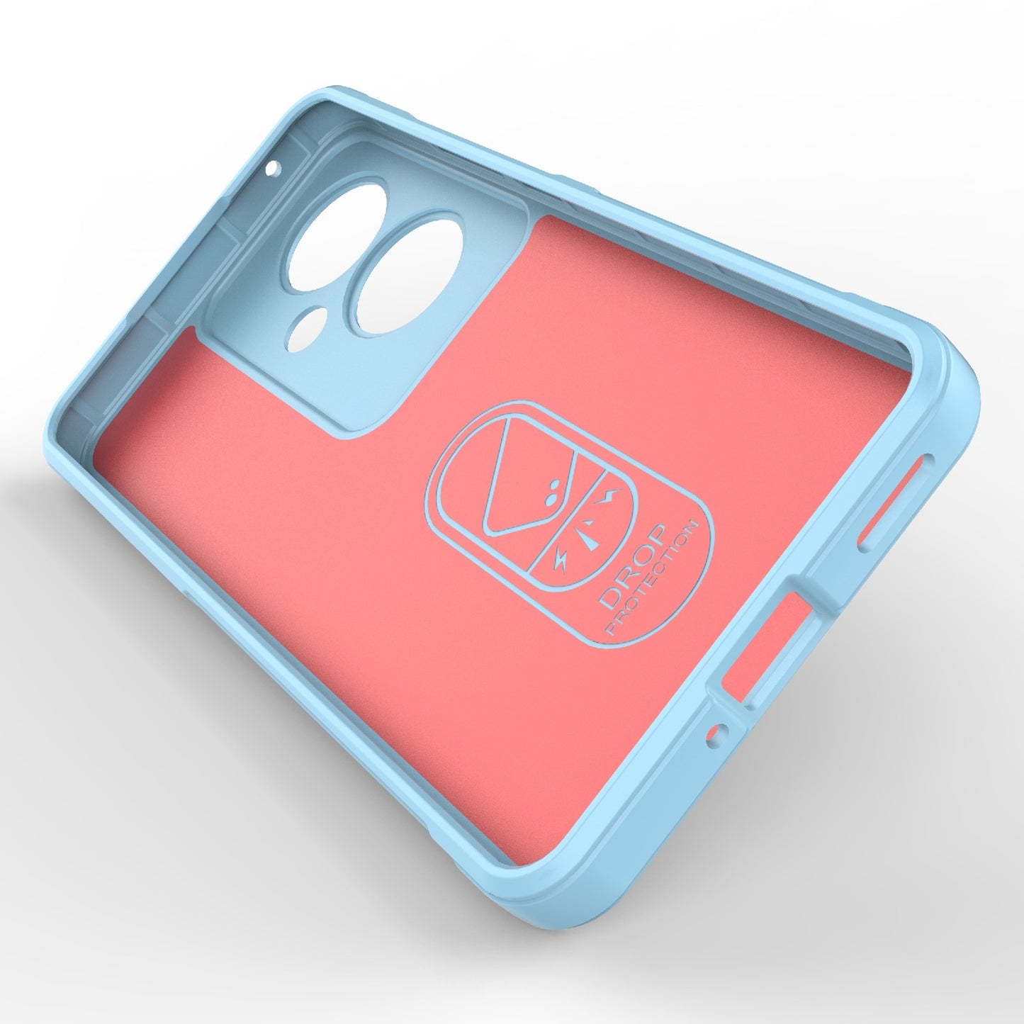 OPPO Reno11 F 5G Global Shock Absorbent Magic Shield TPU + Flannel Phone Case, Featuring Ridged Drop Protection, Bright Colours & Easy Access