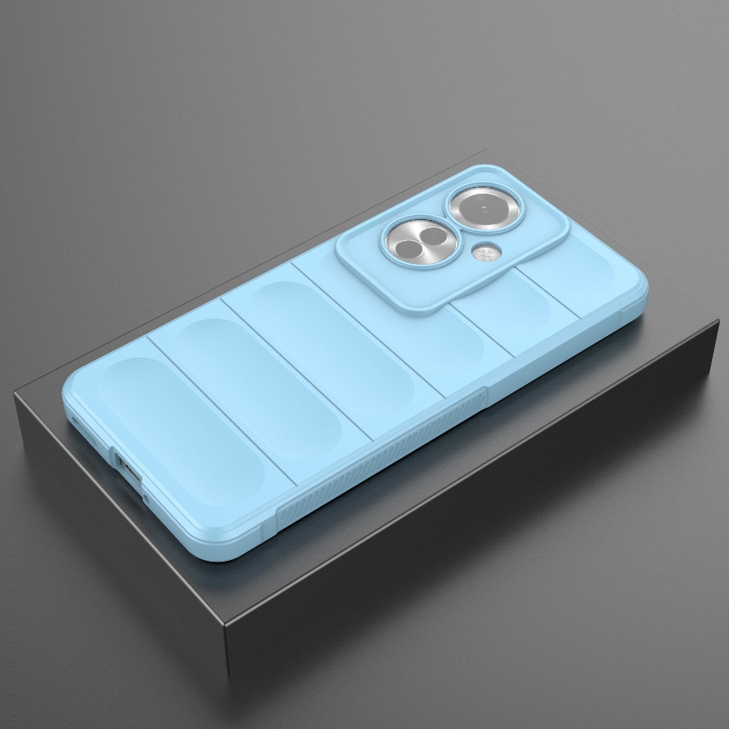 OPPO Reno11 F 5G Global Shock Absorbent Magic Shield TPU + Flannel Phone Case, Featuring Ridged Drop Protection, Bright Colours & Easy Access
