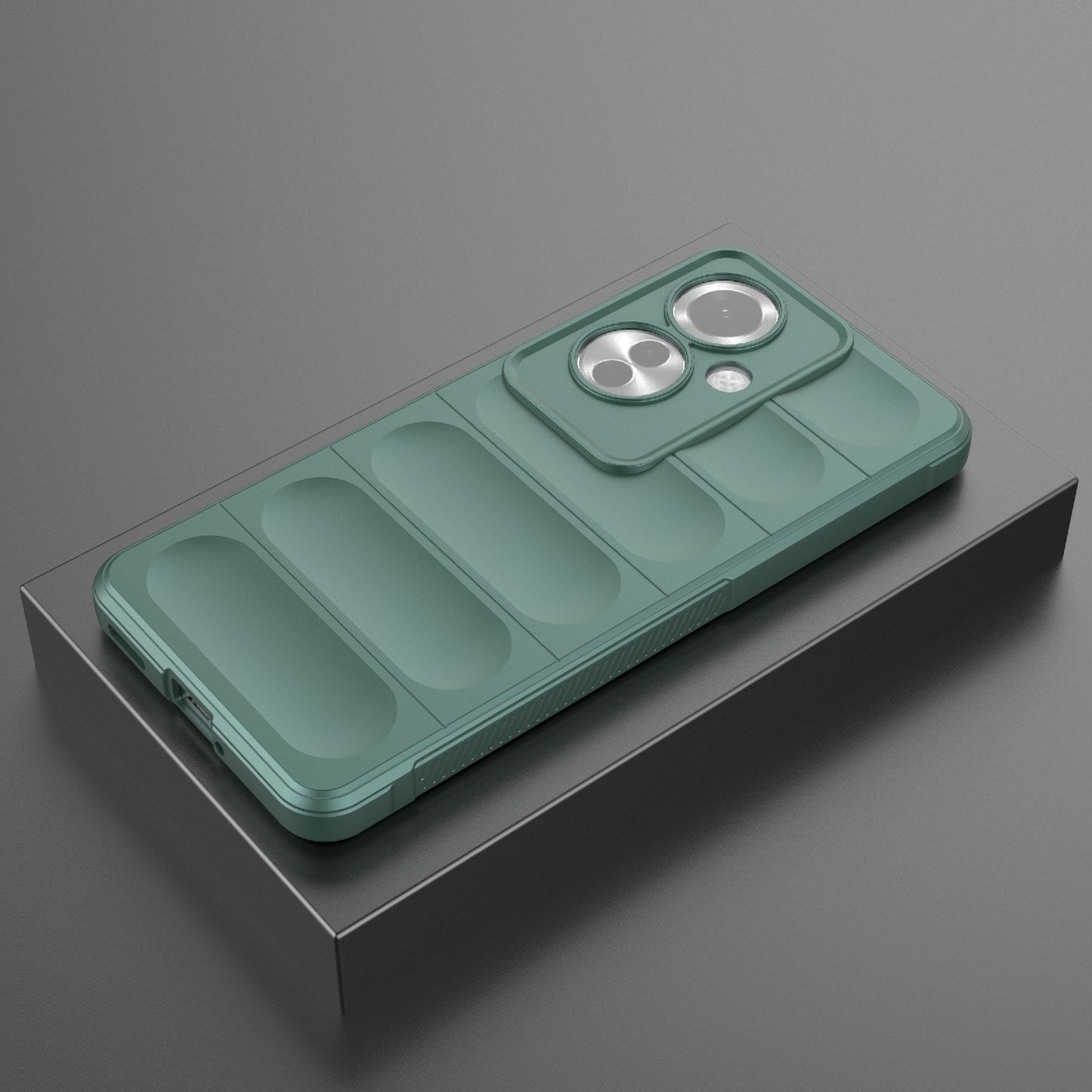 OPPO Reno11 F 5G Global Shock Absorbent Magic Shield TPU + Flannel Phone Case, Featuring Ridged Drop Protection, Bright Colours & Easy Access