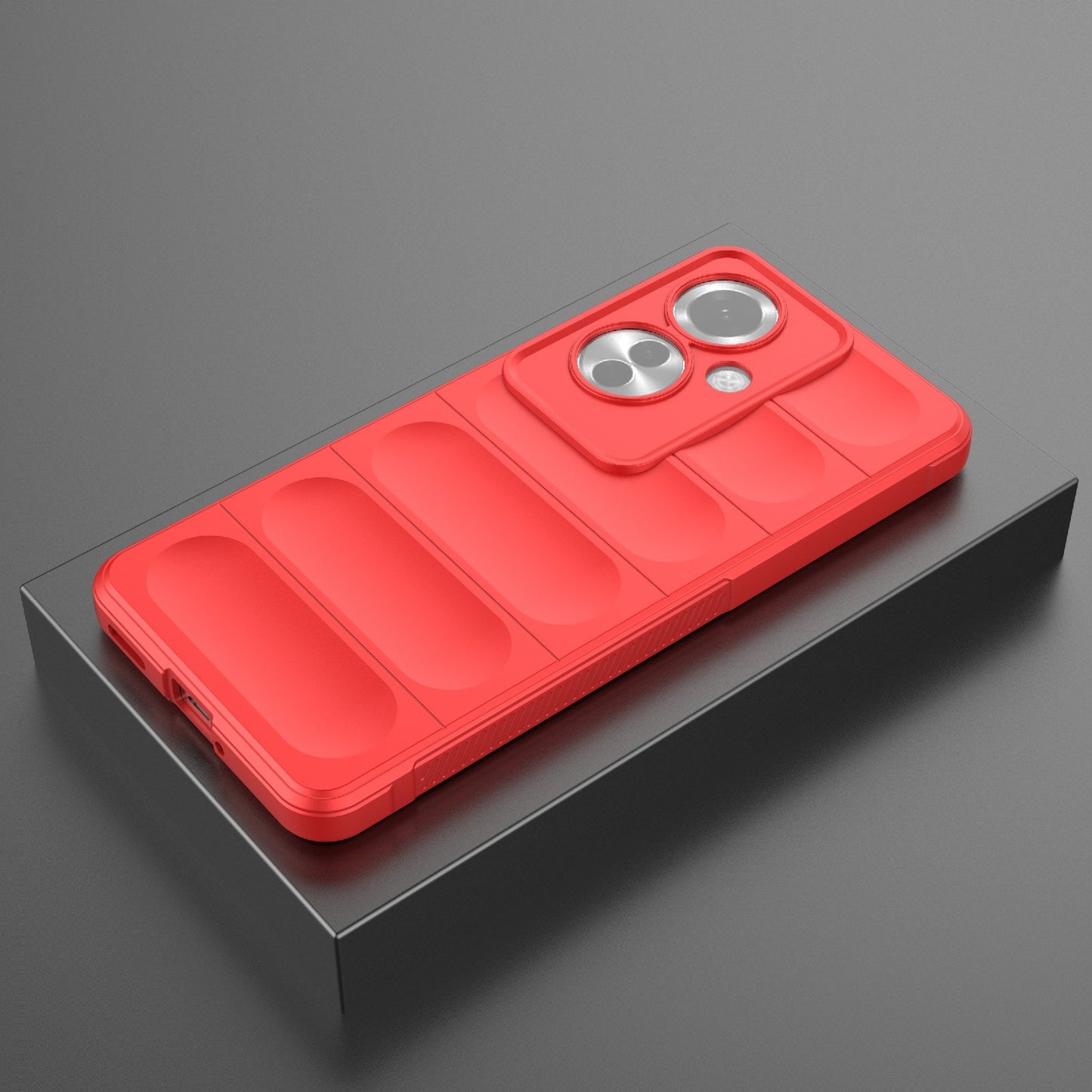OPPO Reno11 F 5G Global Shock Absorbent Magic Shield TPU + Flannel Phone Case, Featuring Ridged Drop Protection, Bright Colours & Easy Access