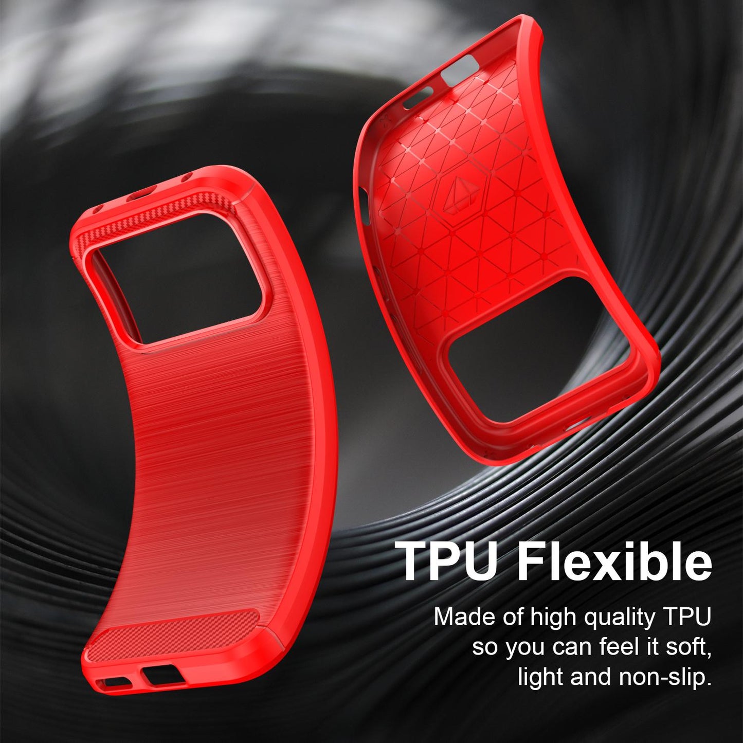 Honor 600 Pro Global Carbon Fiber Brushed Texture TPU Protective Phone Case Shockproof Slim Cover