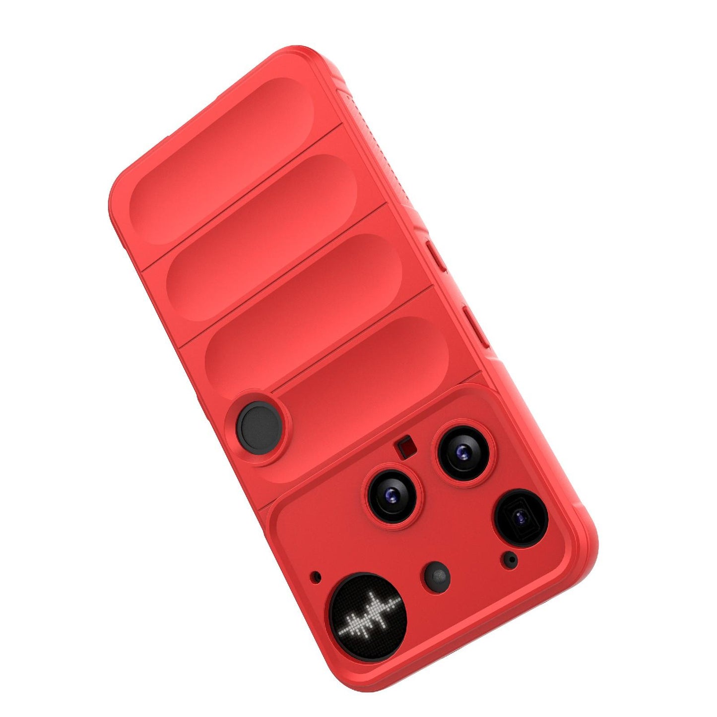 Nothing Phone 3 Magic Shield TPU + Flannel Protective Phone Case Cover, Shockproof Scratch Resistant