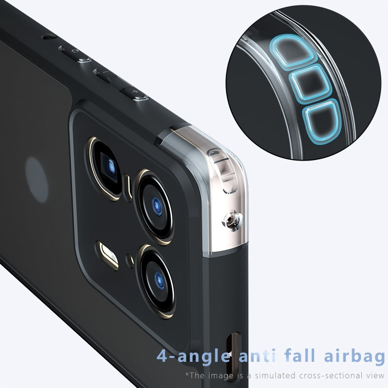 Motorola Edge 50 Ultra Armor Precise Hole PC Hybrid TPU Phone Case with Full Protection Shockproof Cover