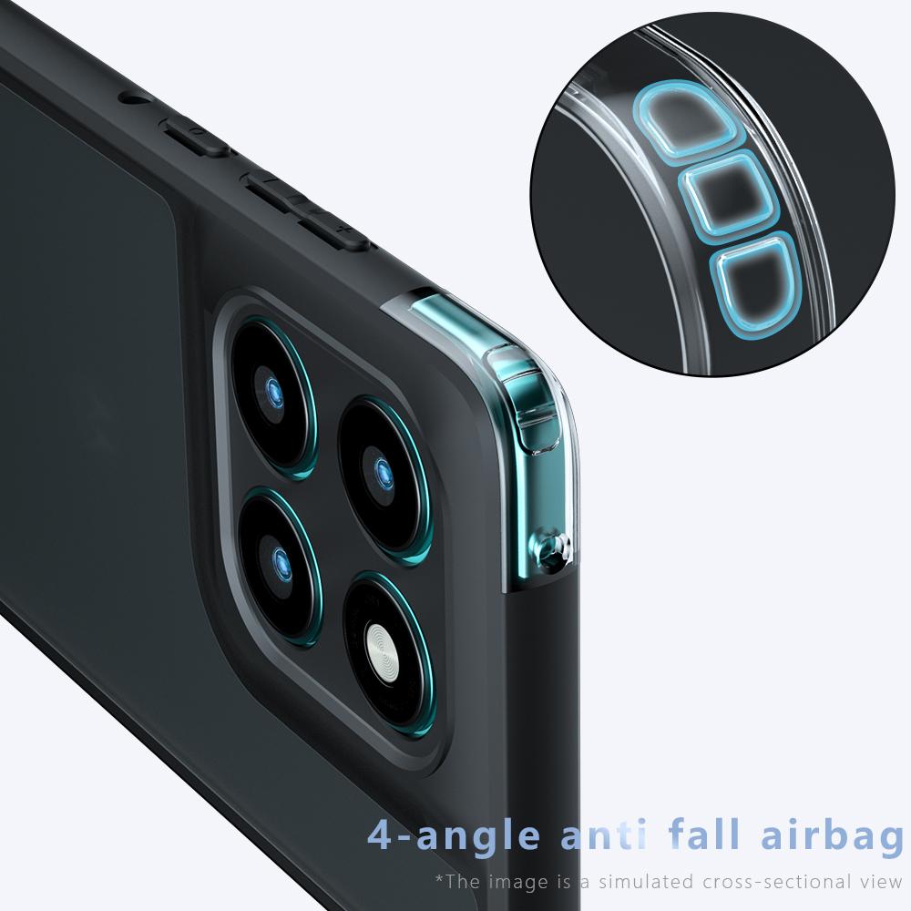 Motorola Edge 60 Pro Armor Precise Hole PC Hybrid TPU Phone Case with Full Protection Shockproof Cover