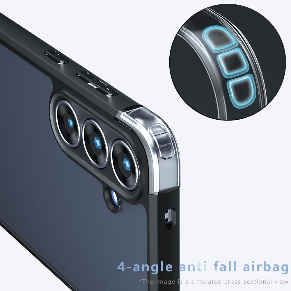Samsung Galaxy S26 5G Armor Precise Hole PC Hybrid TPU Phone Case with Full Protection Shockproof Cover
