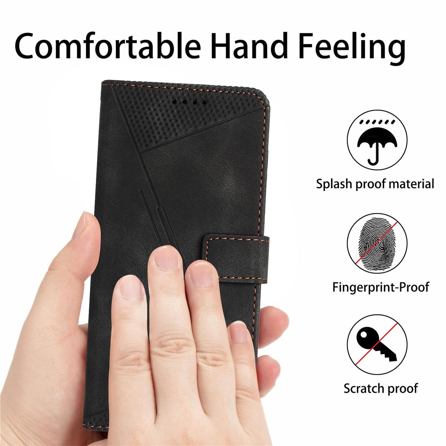 Xiaomi 17 Dream Triangle Leather Wallet Phone Case with Lanyard, Card Slot, Cash Compartment, Foldable Kickstand, Shockproof PU TPU Protective Cover