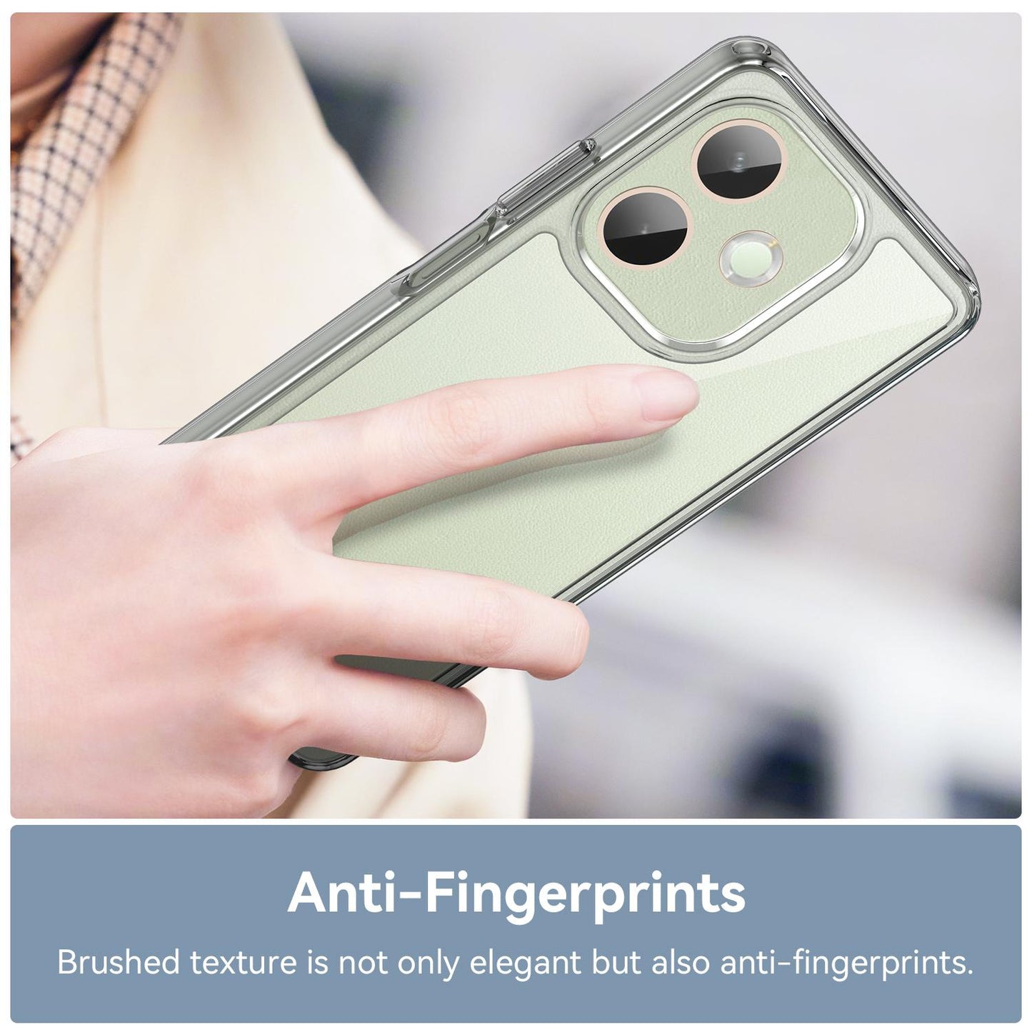 OPPO A5 Pro 5G Acrylic Hybrid TPU Protective Phone Case, Colourful Series Shockproof Cover