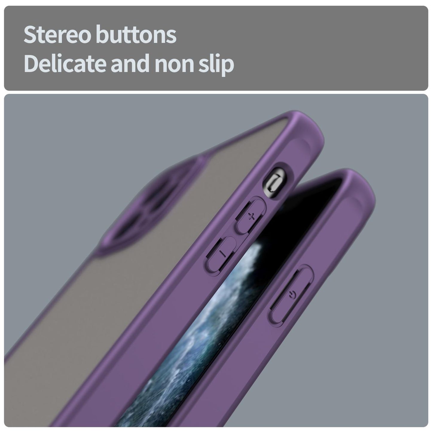 Apple iPhone 11 Pro Max TPU Hybrid PC Frosted Phone Case with Durable Scratch, Dirt & Wear Protection, Precise Cutouts, Lightweight Easy-Fit Slim Cover