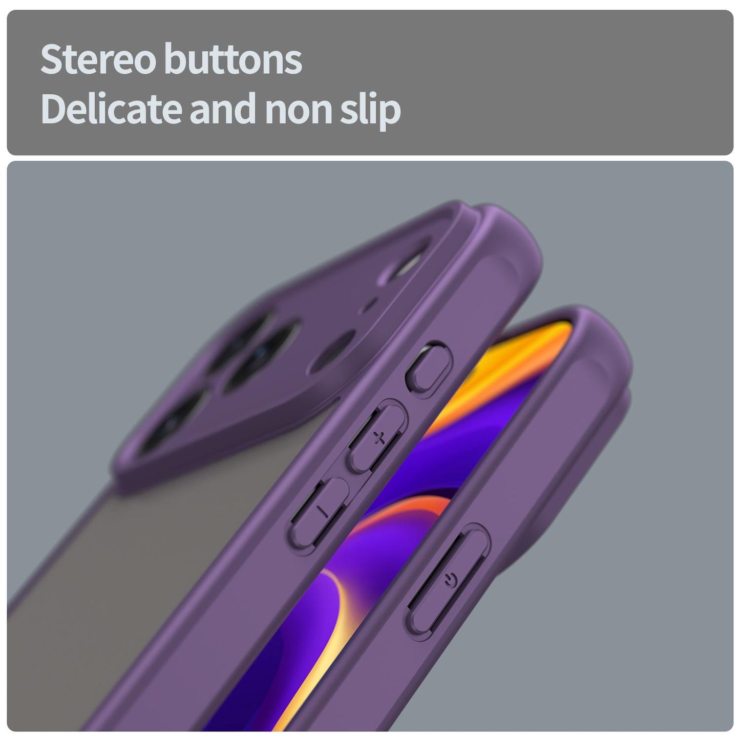 Apple iPhone 17 Pro Max TPU Hybrid PC Frosted Phone Case with Durable Scratch, Dirt & Wear Protection, Precise Cutouts, Lightweight Easy-Fit Slim Cover