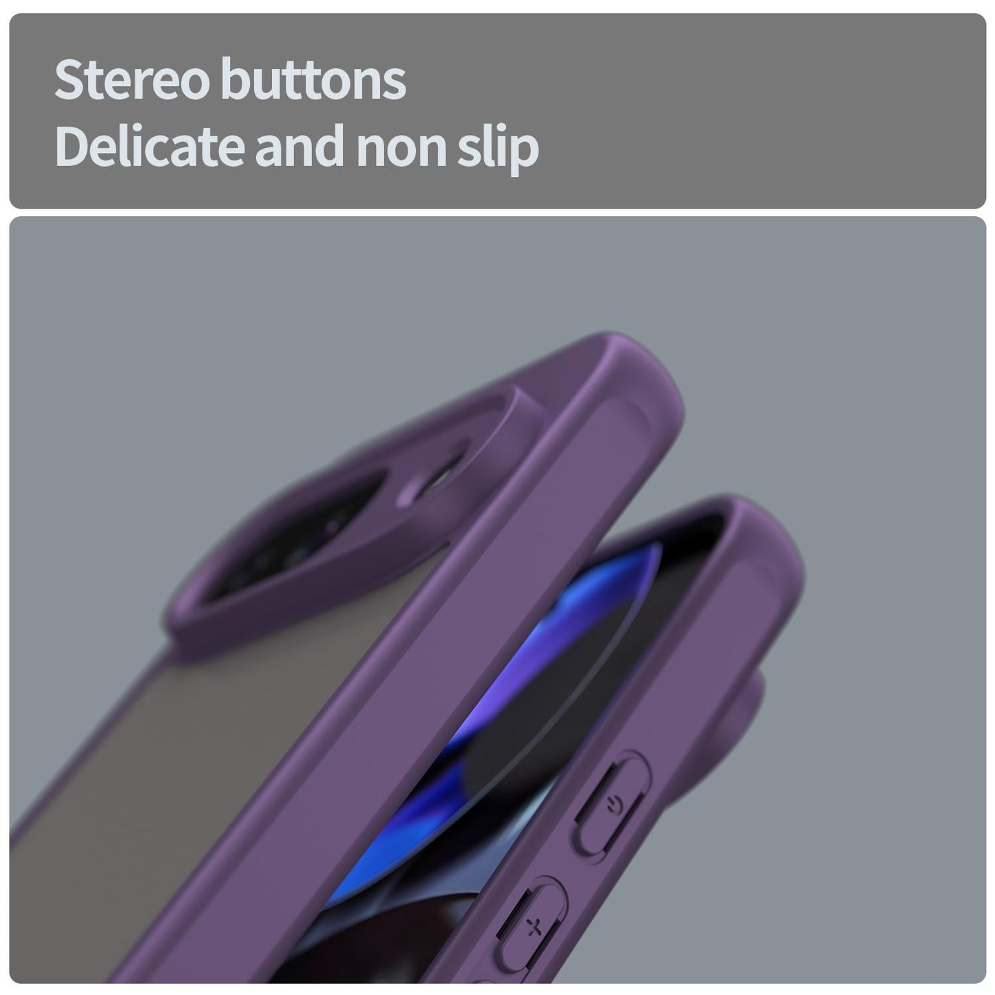 Google Pixel 9 TPU Hybrid PC Frosted Phone Case with Durable Scratch, Dirt & Wear Protection, Precise Cutouts, Lightweight Easy-Fit Slim Cover