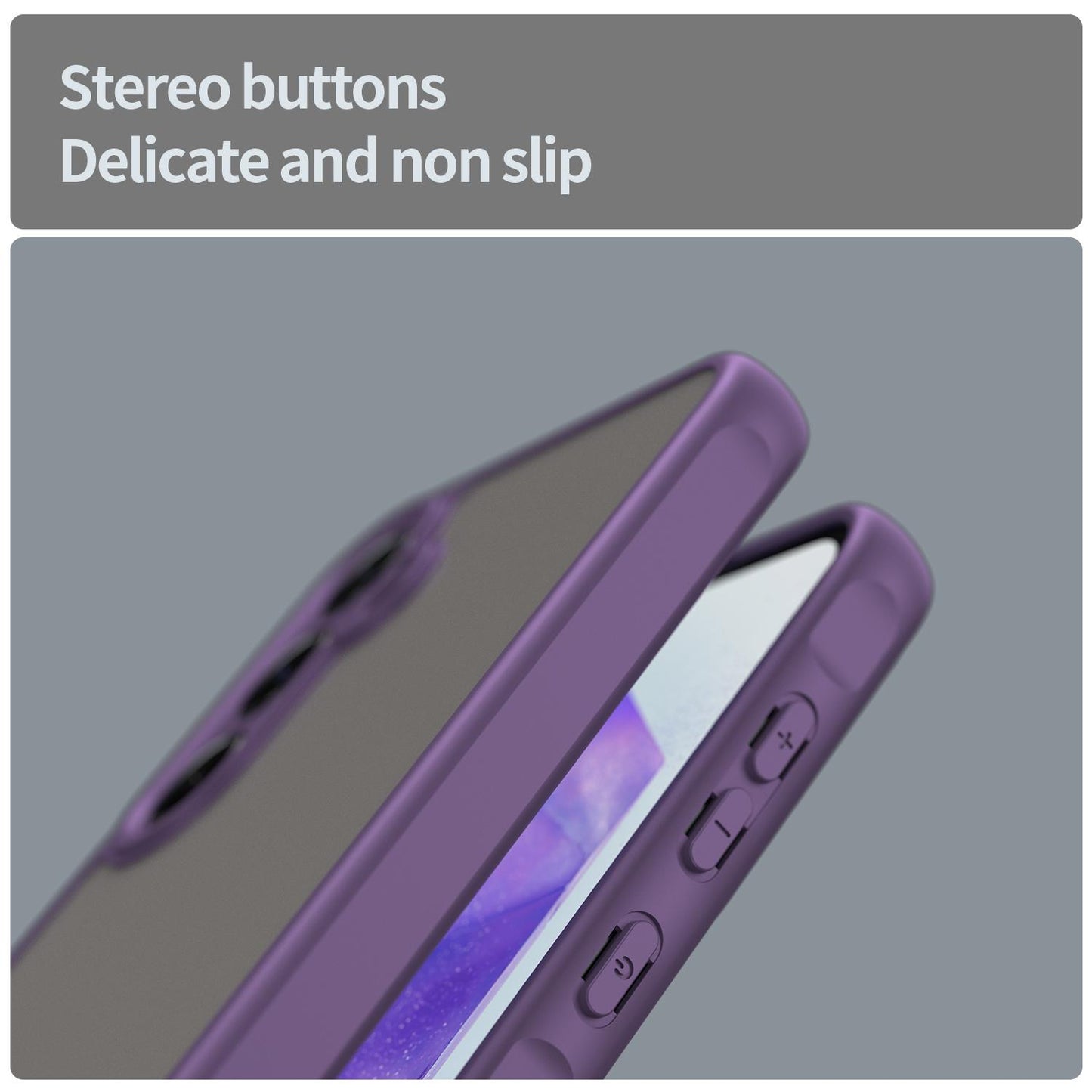 Samsung Galaxy A56 5G TPU Hybrid PC Frosted Phone Case with Durable Scratch, Dirt & Wear Protection, Precise Cutouts, Lightweight Easy-Fit Slim Cover
