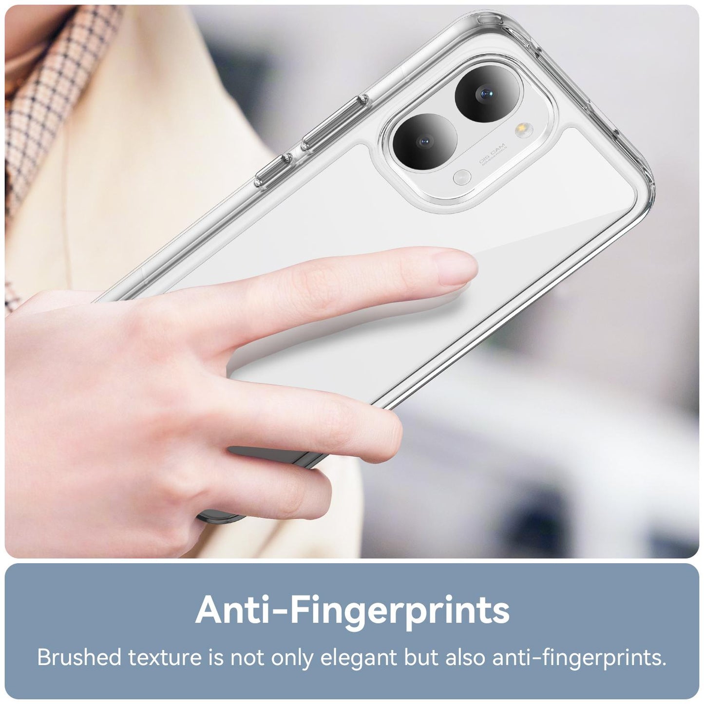 Xiaomi Poco X8 Pro Max 5G Acrylic Hybrid TPU Protective Phone Case, Colourful Series Shockproof Cover
