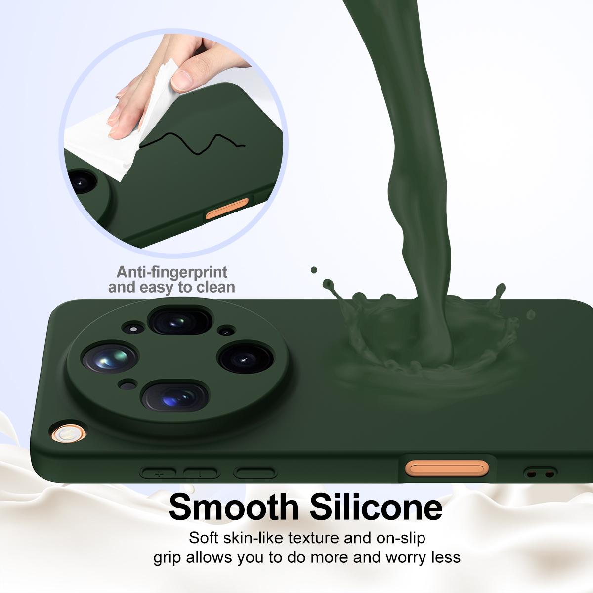 OPPO Find X9 Ultra Shockproof Silicone MagSafe Phone Case with Microfibre Lining Magnetic Cover