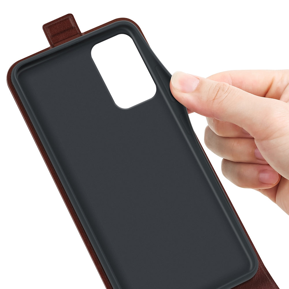 Motorola Moto G24 Power Texture Vertical Flip Leather Wallet Case with Card Slot, PU TPU Shockproof Protective Cover, Anti-Drop Magnetic Folio Phone Case