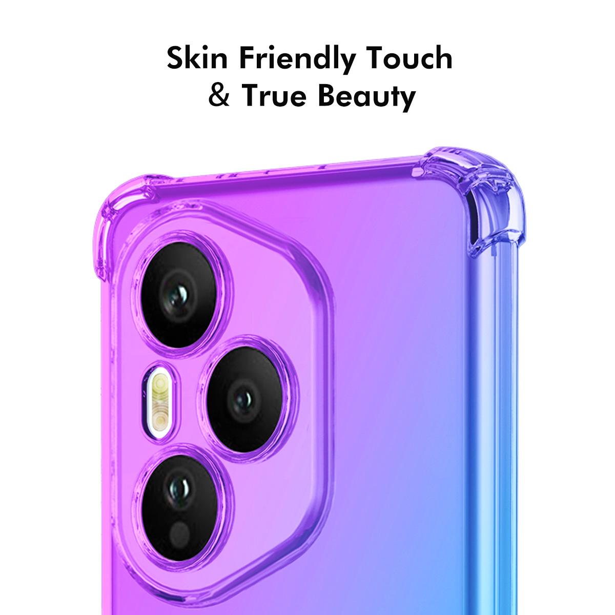 Honor 400 Pro Global 160.8mm Gradient Airbag TPU Phone Case Shockproof Slim Protective Cover