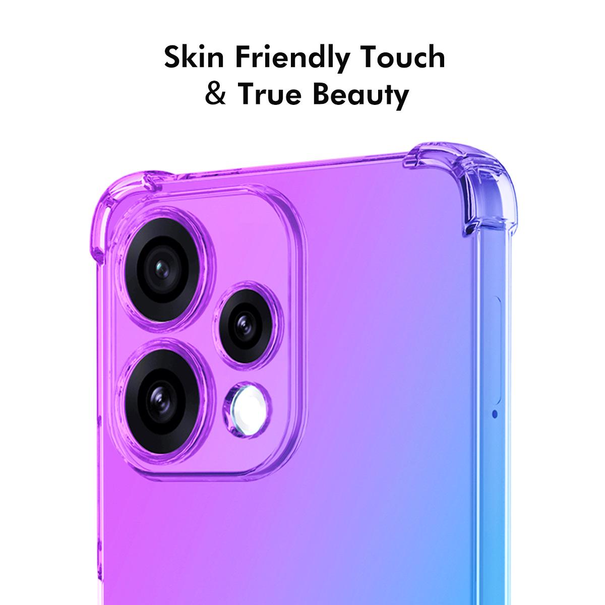 OPPO Reno15 Gradient Airbag TPU Phone Case Shockproof Slim Protective Cover