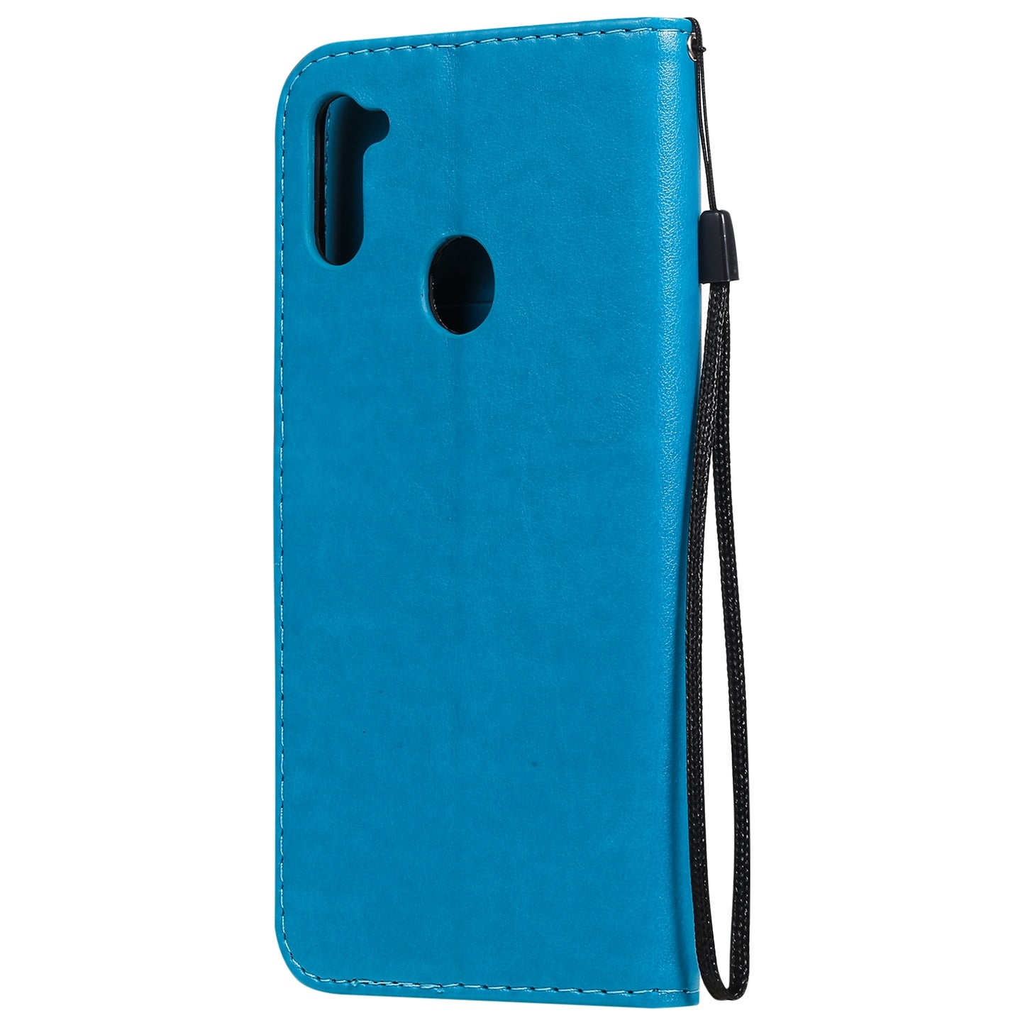 For Samsung Galaxy A11 Cat and Bee Embossed Flip Leather Phone Case Wallet Cover with Card Slots Cash Pocket Magnetic Stand Protective Shockproof TPU PU Leather Case with Wrist Strap