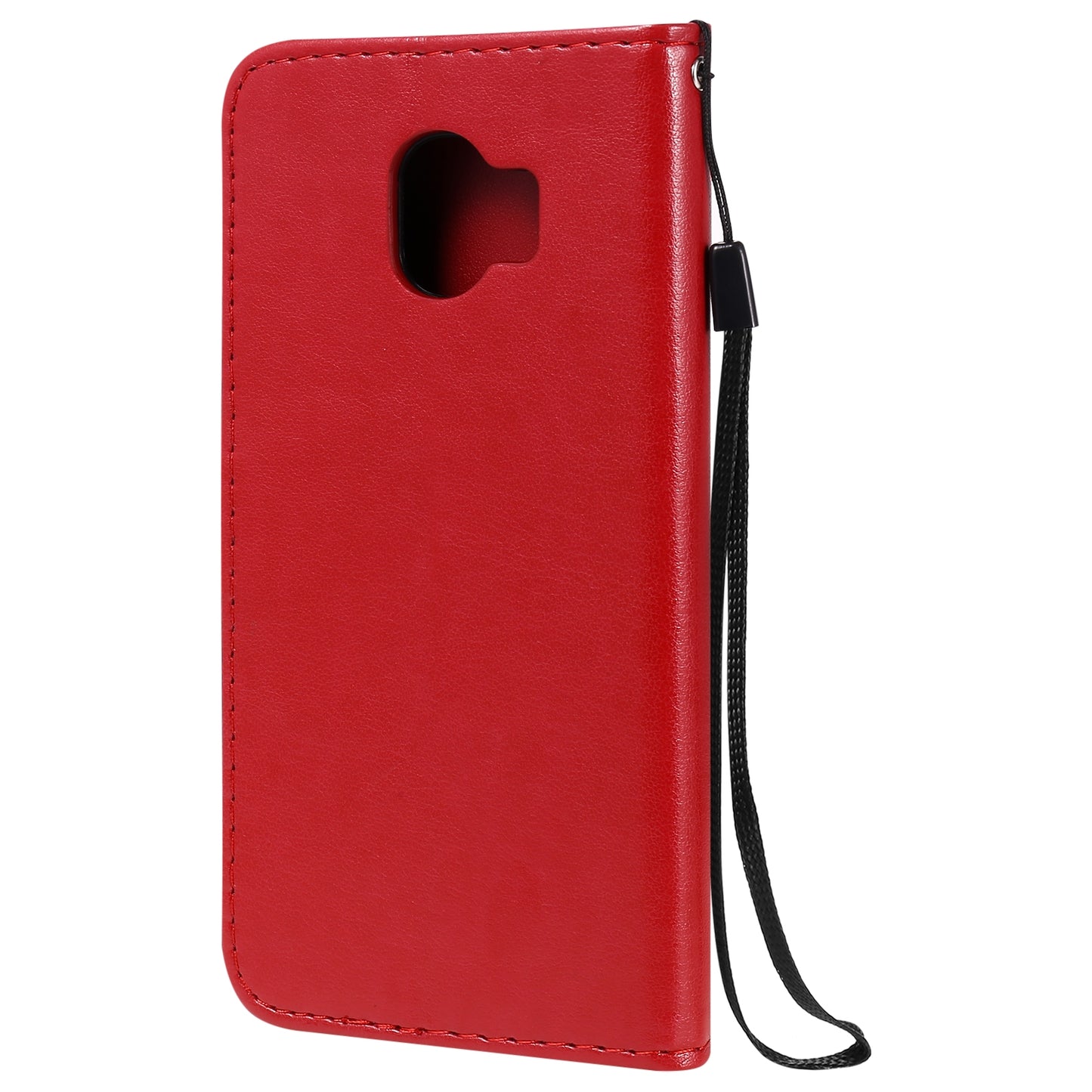 For Samsung Galaxy J2 Pro(2018) Cat and Bee Embossed Flip Leather Phone Case Wallet Cover with Card Slots Cash Pocket Magnetic Stand Protective Shockproof TPU PU Leather Case with Wrist Strap