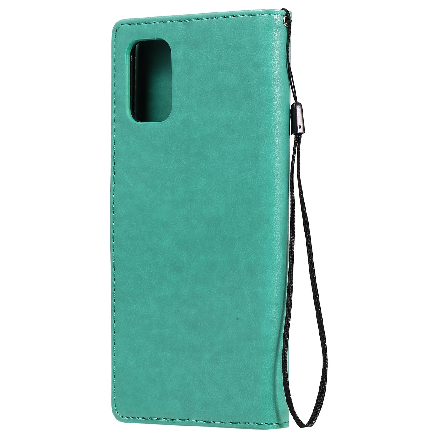 For Samsung Galaxy M31s Cat and Bee Embossed Flip Leather Phone Case Wallet Cover with Card Slots Cash Pocket Magnetic Stand Protective Shockproof TPU PU Leather Case with Wrist Strap