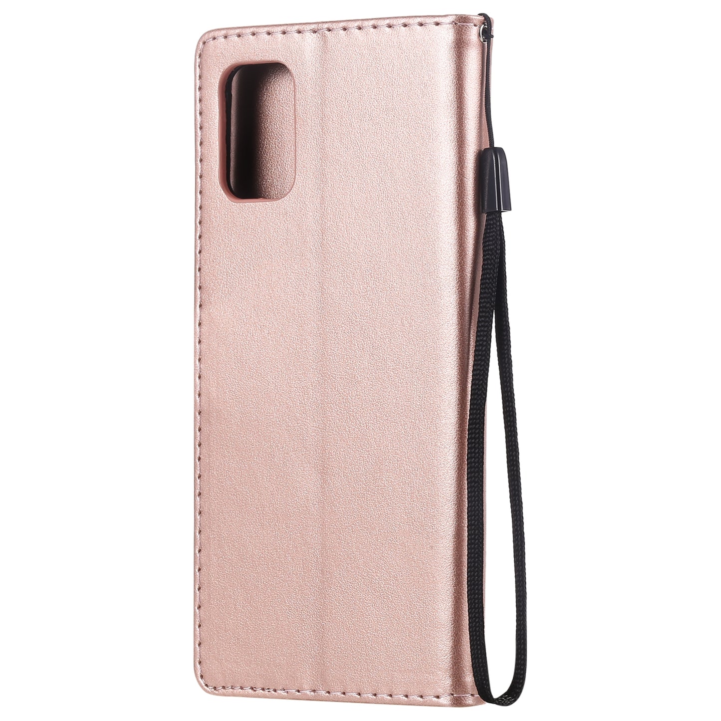 For Samsung Galaxy M31s Cat and Bee Embossed Flip Leather Phone Case Wallet Cover with Card Slots Cash Pocket Magnetic Stand Protective Shockproof TPU PU Leather Case with Wrist Strap
